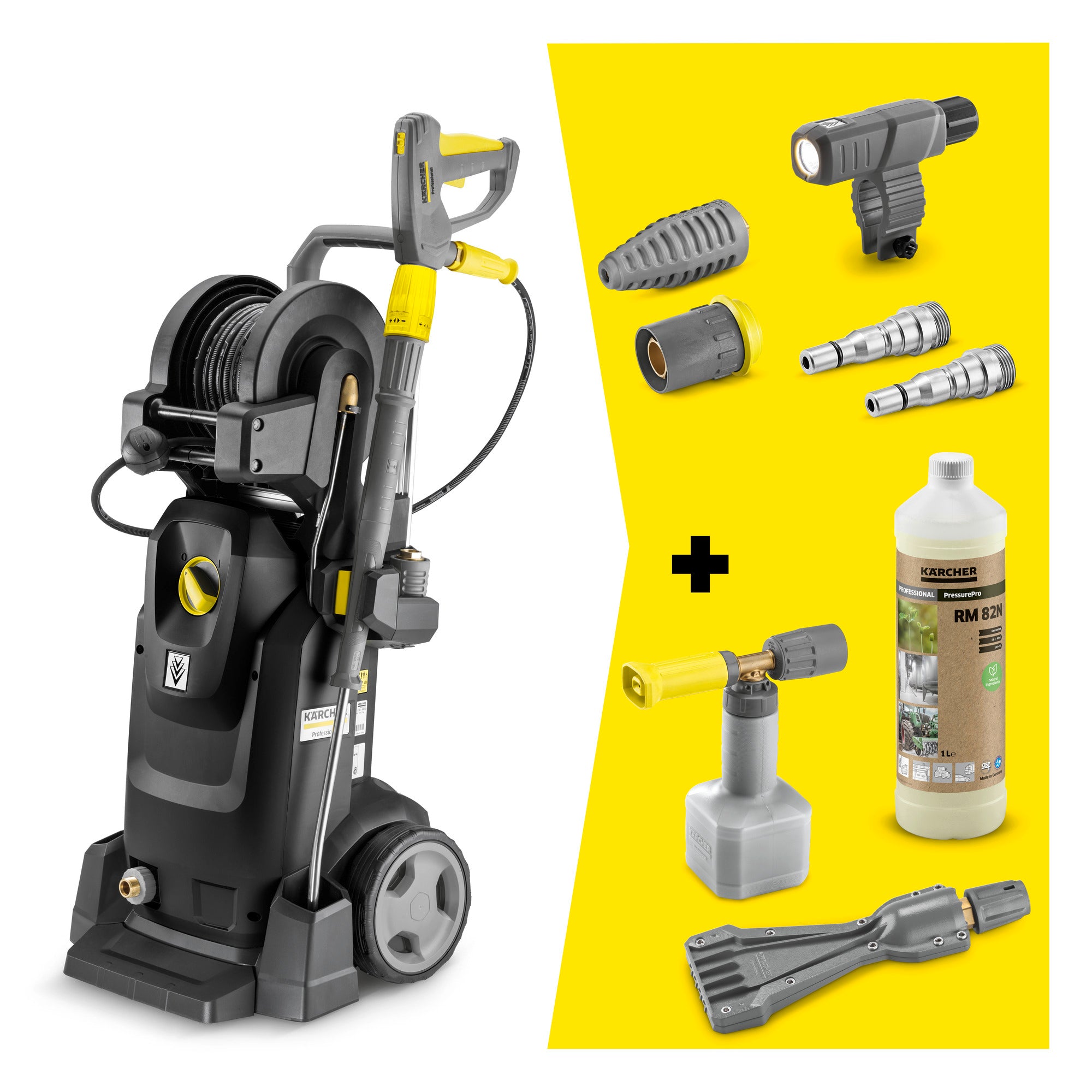 Kärcher Hochdruckreiniger HD 8/18-4 MXA eB Foam Plus Go!Further