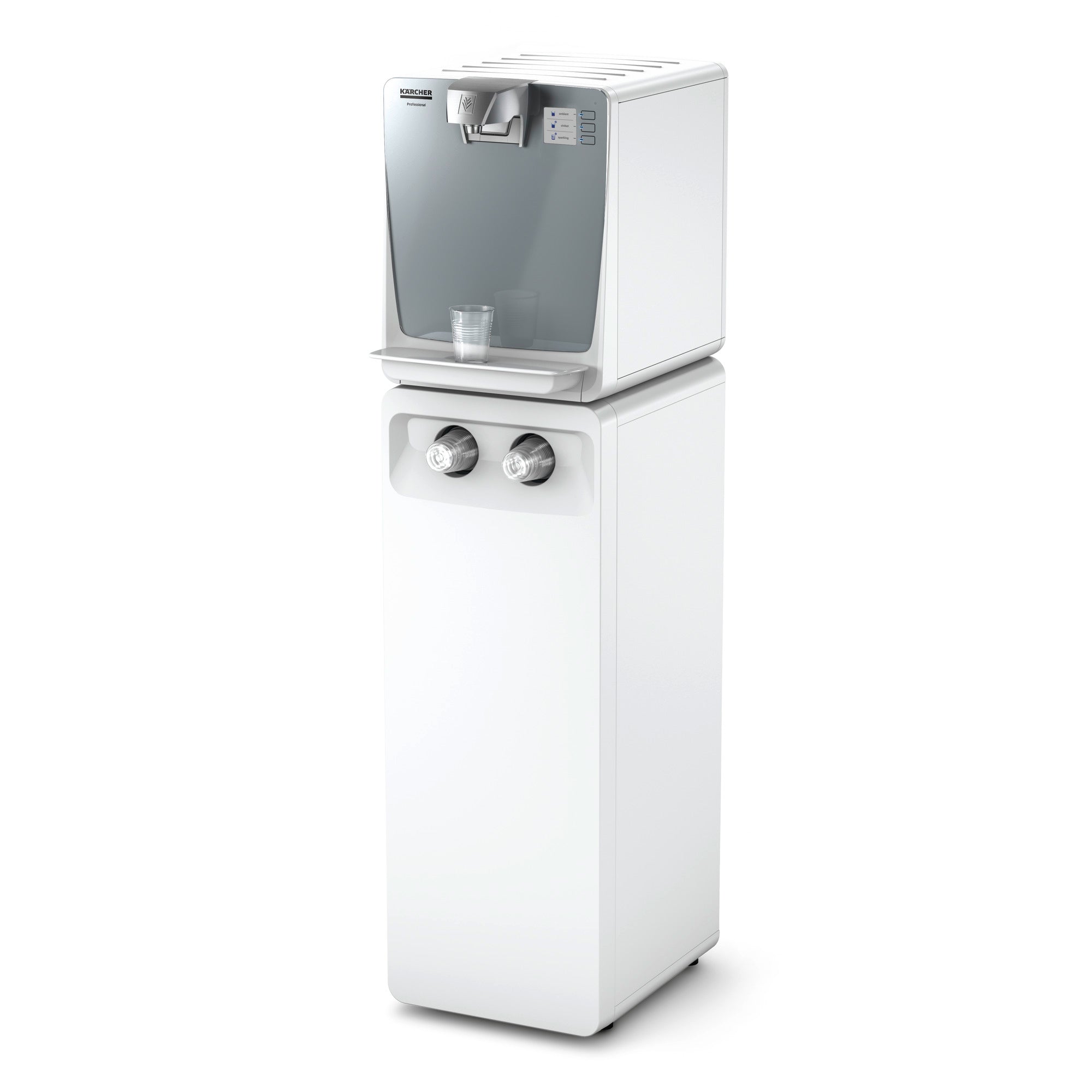 Kärcher Wasserspender WPD 200 Basic Standgeraet weiss + CO2