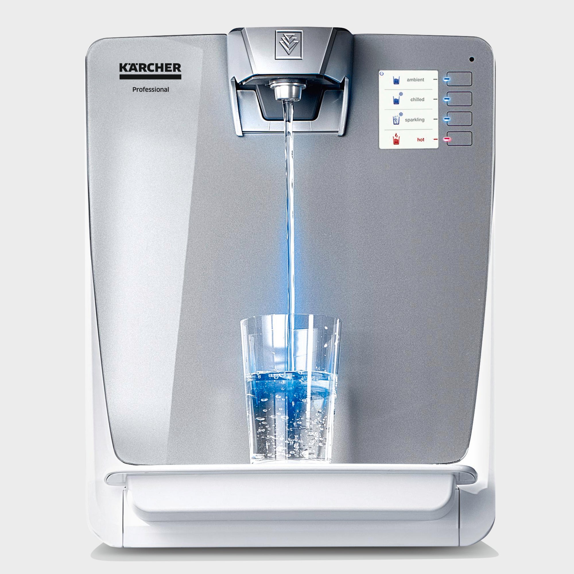 Kärcher Wasserspender WPD 200 Basic Tischgeraet weiss + CO2