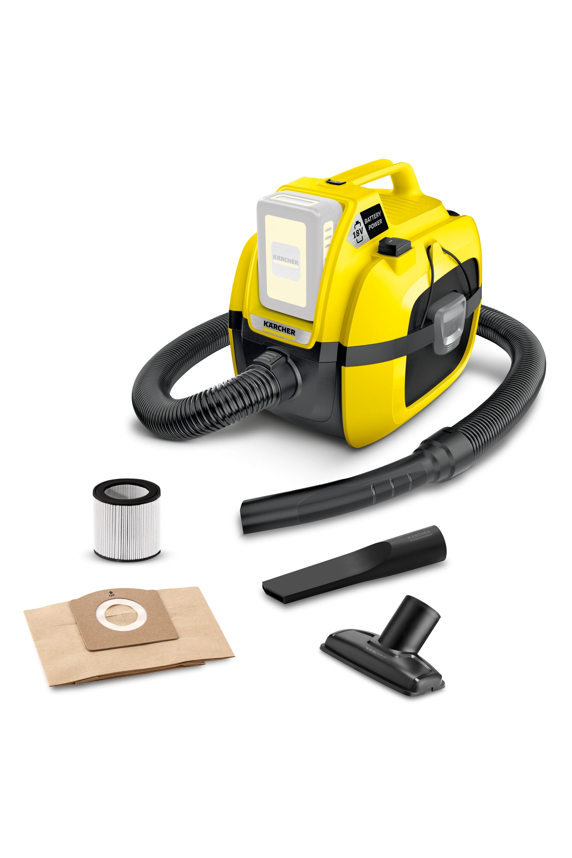 Kärcher Mehrzwecksauger WD 1 Compact Battery