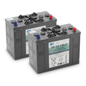 Kärcher Batteriesatz Gel 2x 12V/105Ah