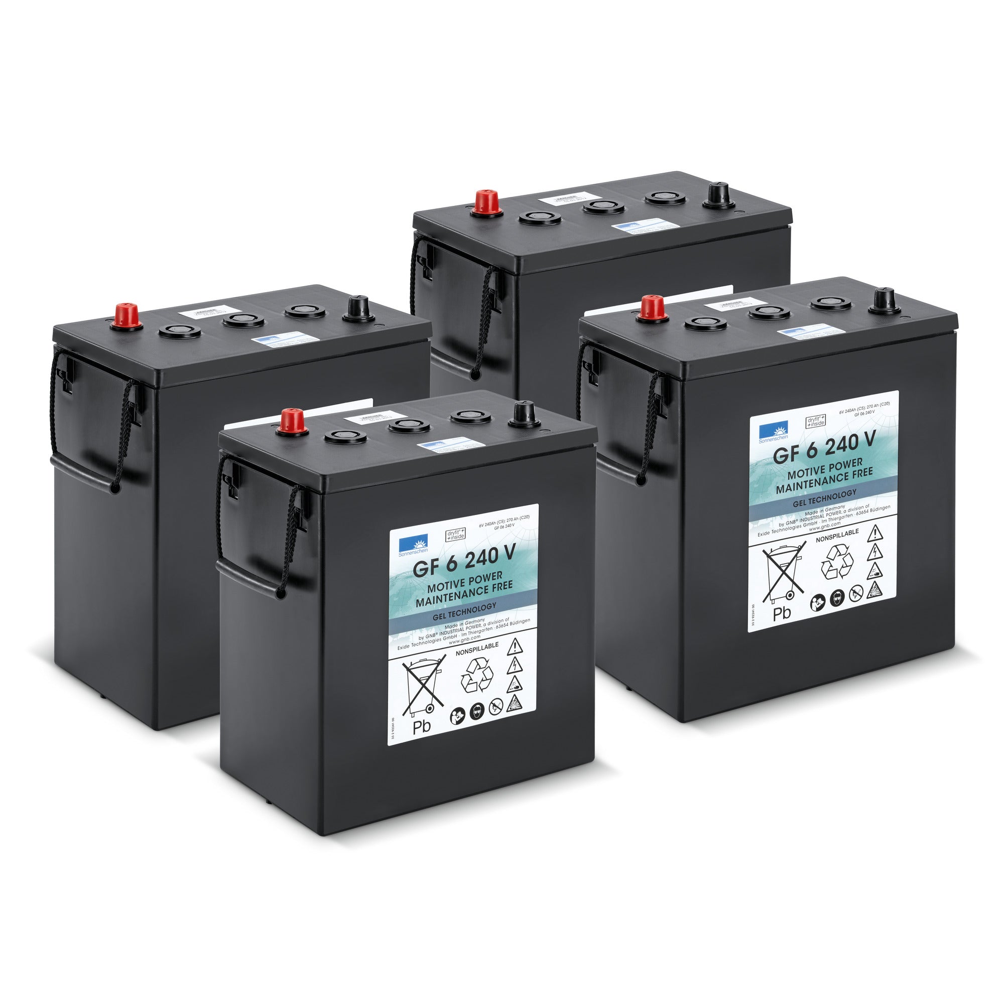 Kärcher Batteriesatz Gel 4x 6V/240Ah
