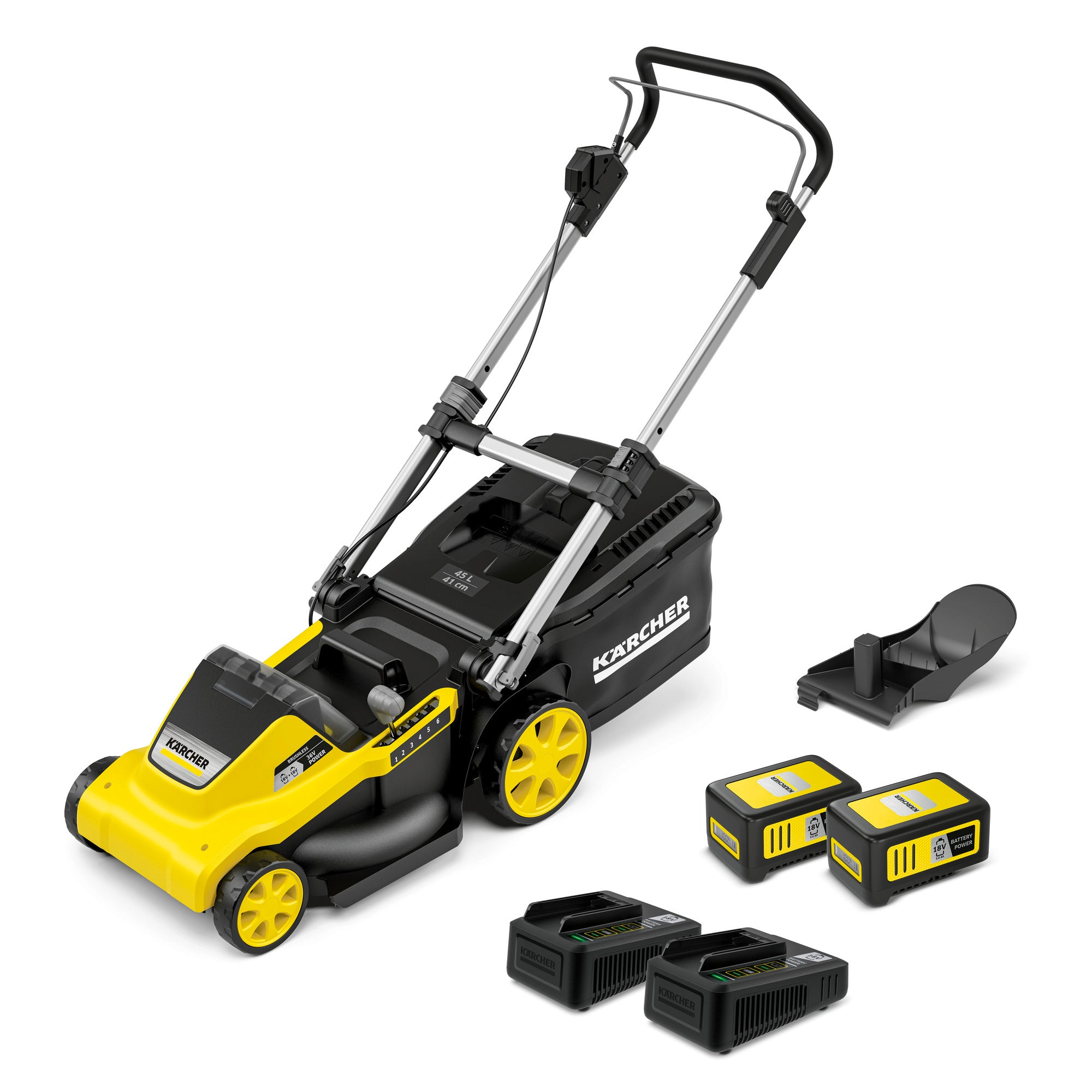 Kärcher Akku-Rasenmäher LMO 5-18 Dual Battery Set *EU