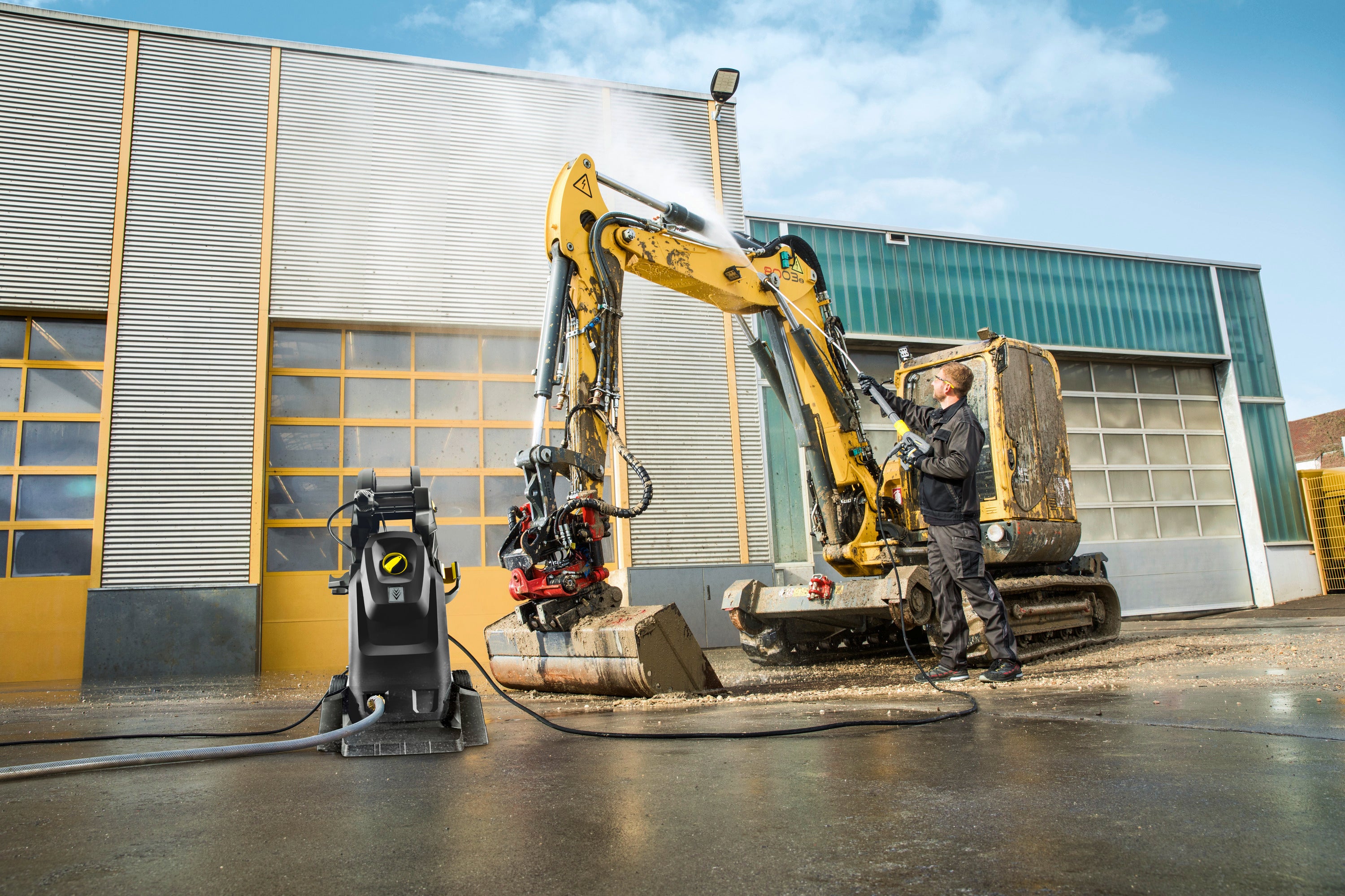 Kärcher Hochdruckreiniger HD 8/18-4 MXA eB Foam Plus Go!Further