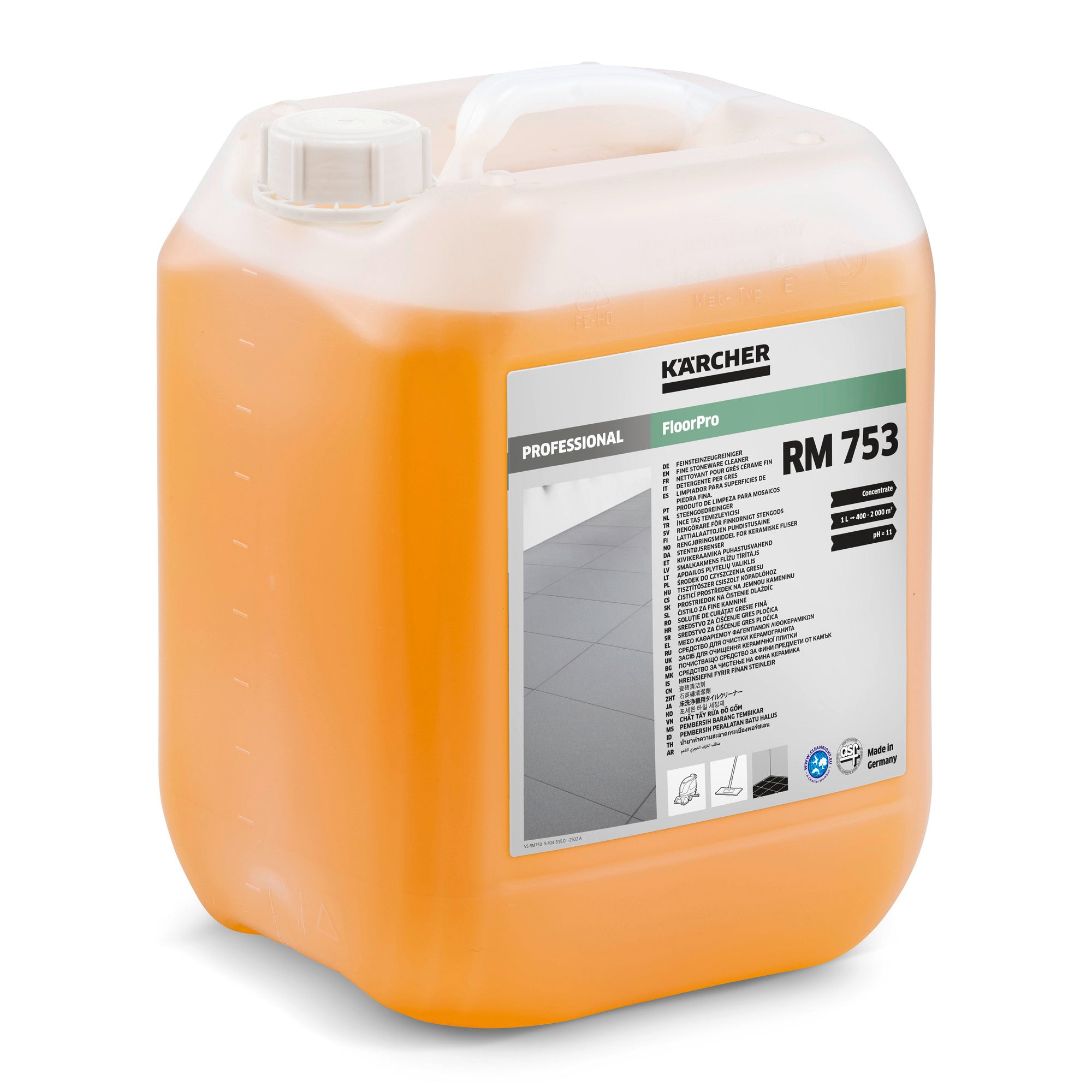 Kärcher Feinsteinzeugreiniger RM 753 ASF 10 l