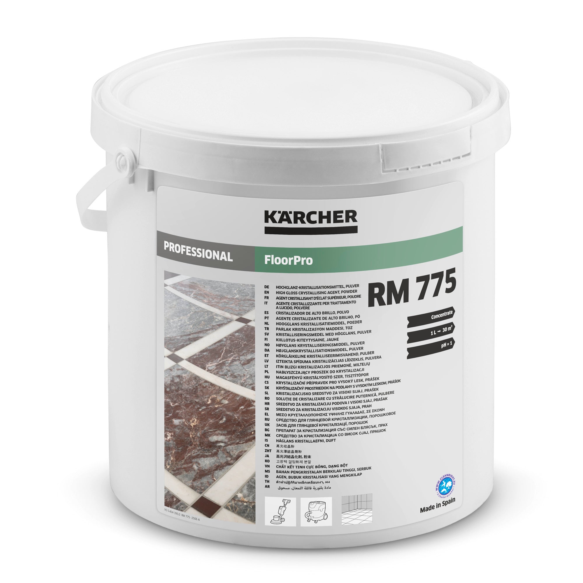 Kärcher Hochglanzkristallisator, Pulver RM 775 5 kg