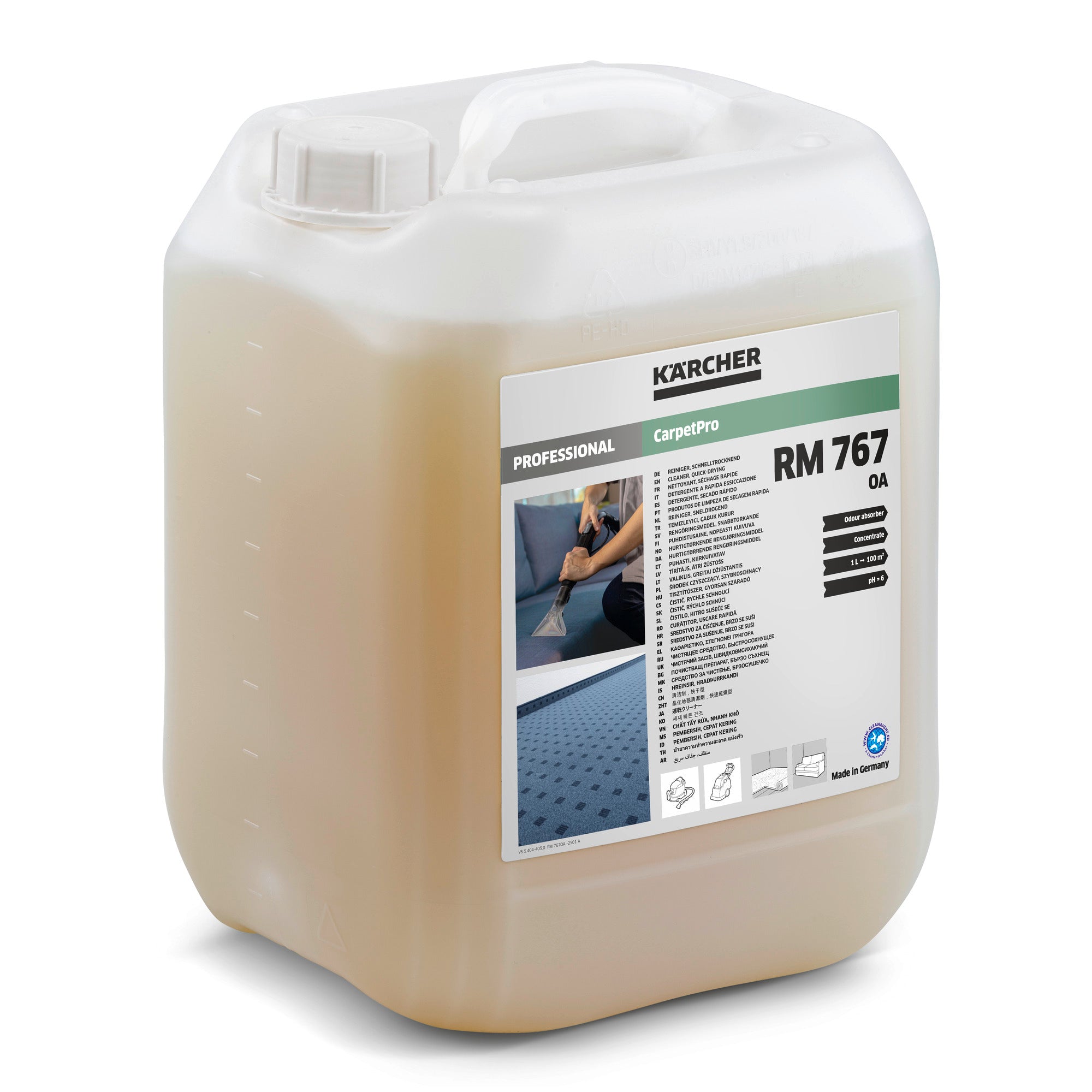 Kärcher CarpetPro Teppichreiniger schnelltrocknend RM 767 10 l