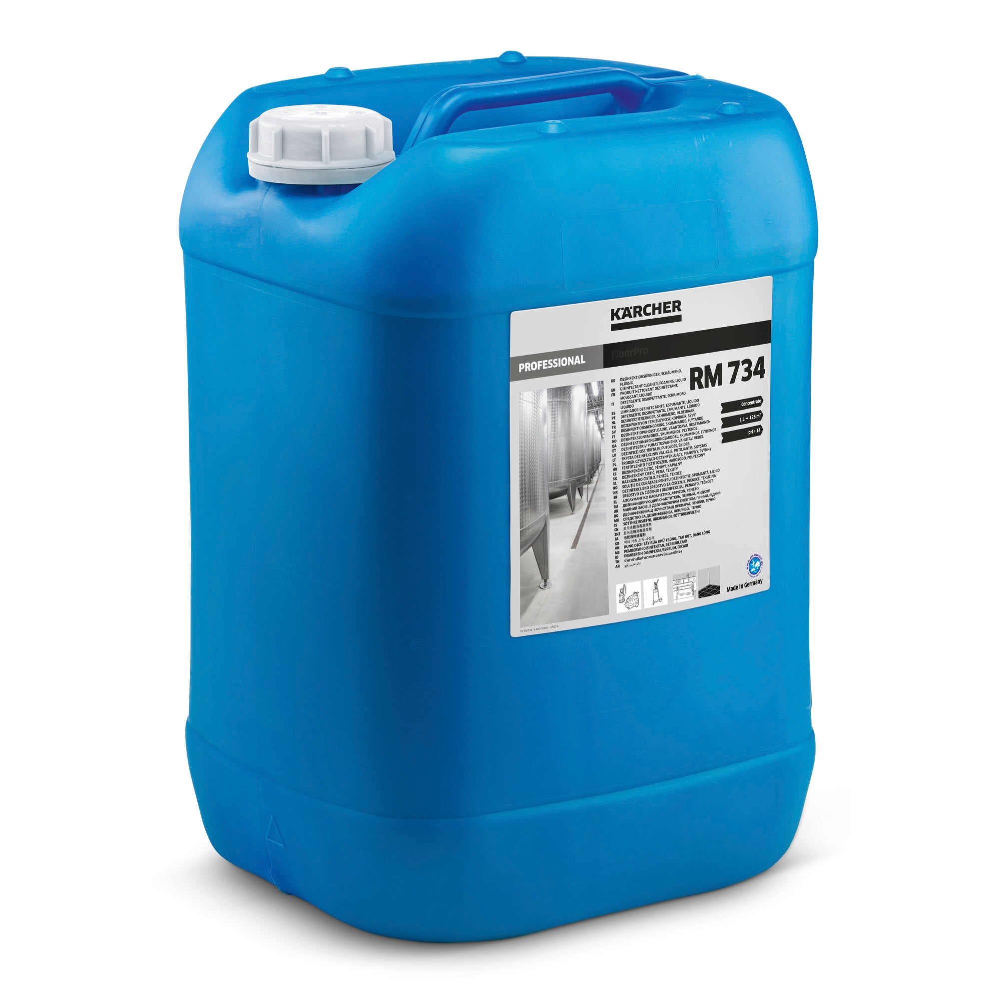 Kärcher Desinfektionsreiniger, Schaum, alkalisch RM 734 20 l