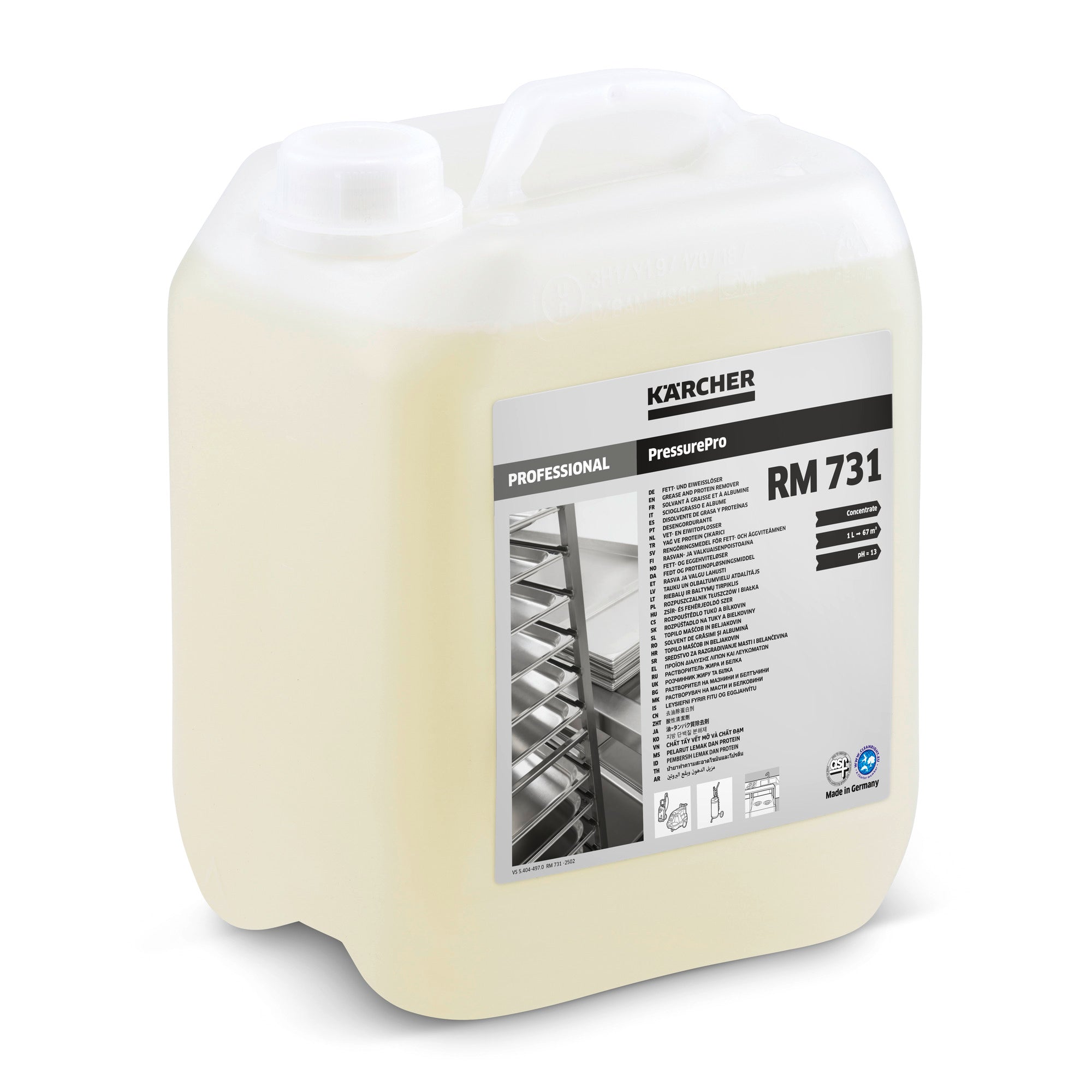 Kärcher Fett- und Eiweißlöser RM 731 ASF 5 l