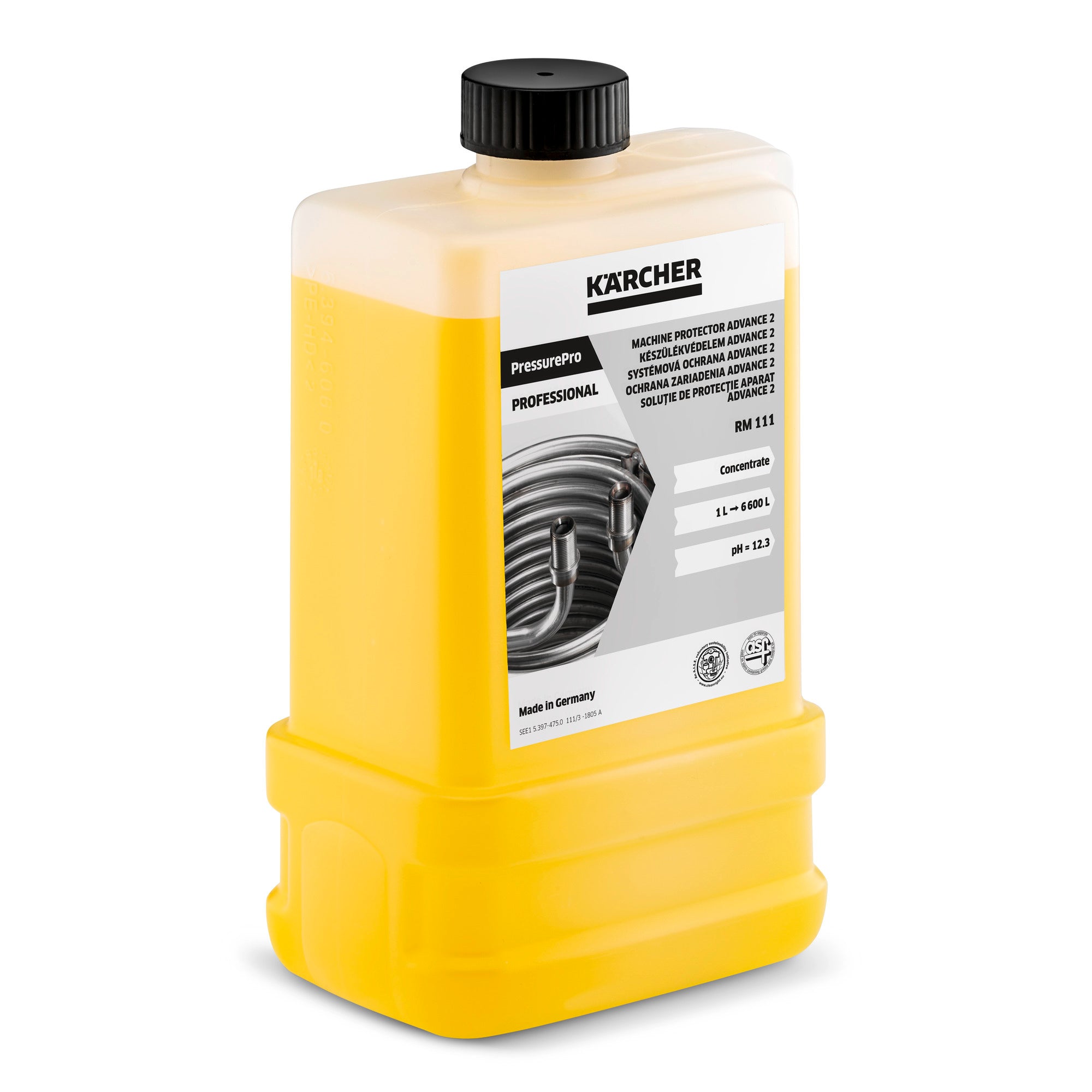Kärcher Systempflege Advance 2 - Pumpenpflege + Schwarzwasser-Schutz - RM 111 ASF 1 l