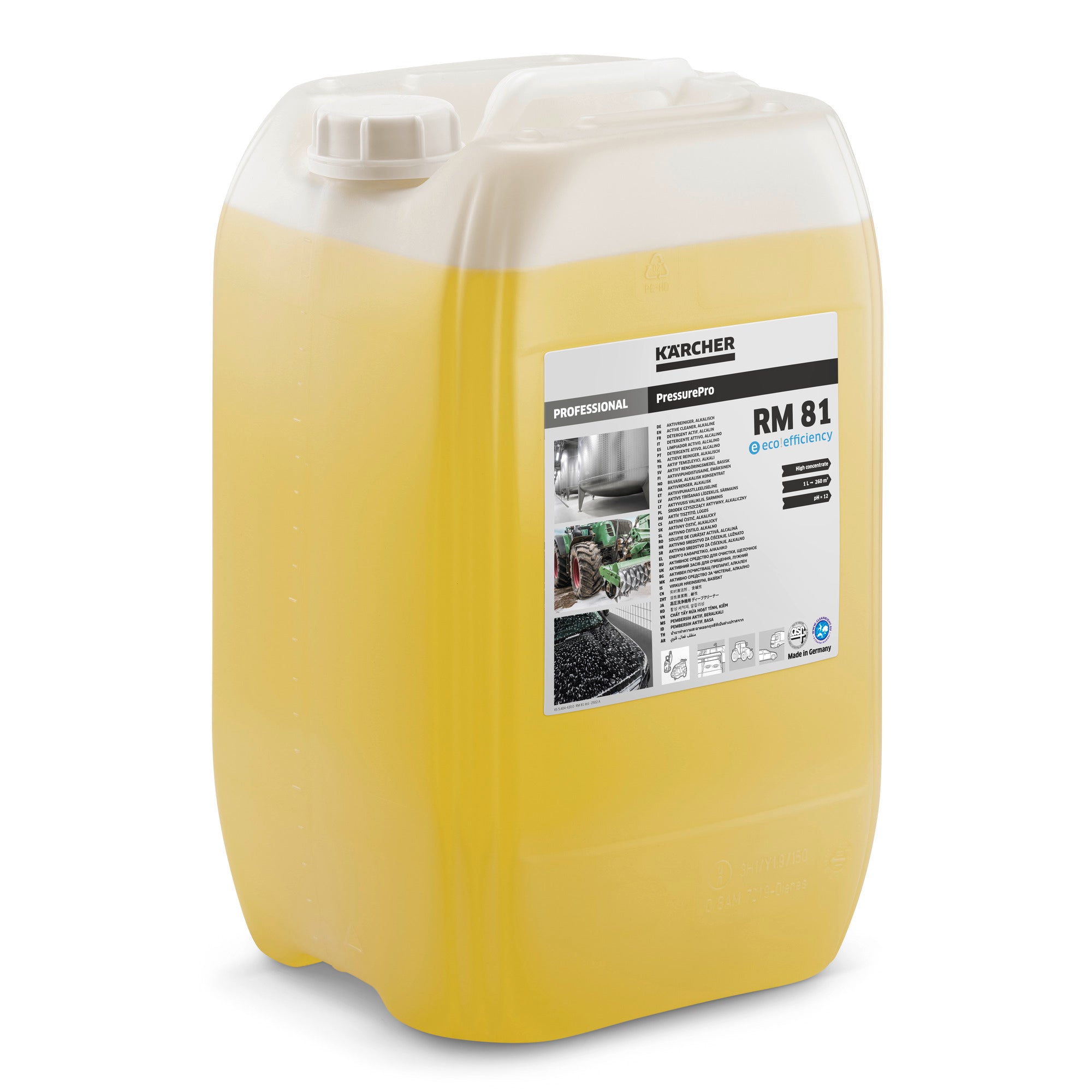 Kärcher Aktivreiniger, alkalisch RM 81 ASF eco!efficiency, NTA-free 20 l