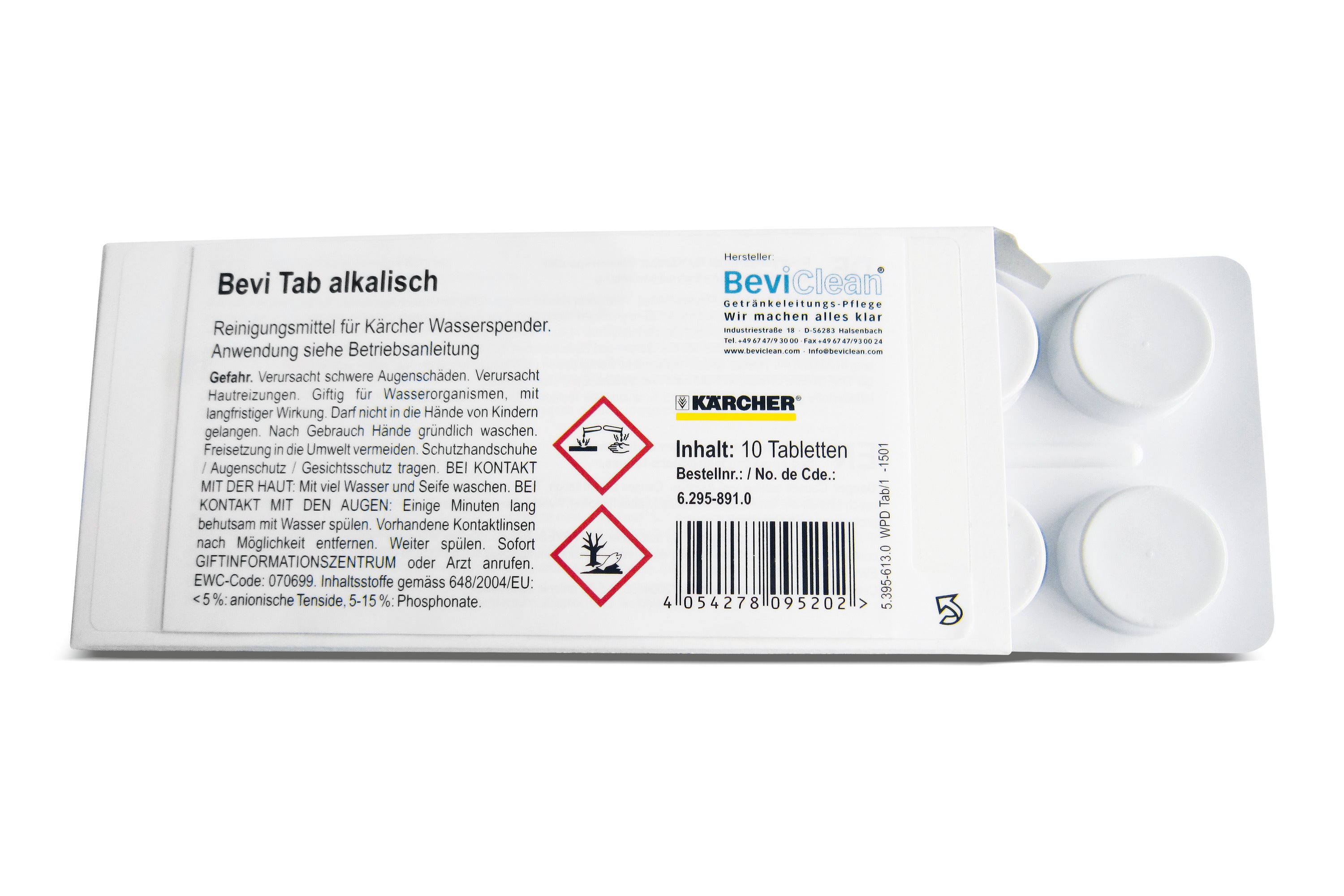 Kärcher RM Bevi Tab GBP 1x10 Tab alkalisch