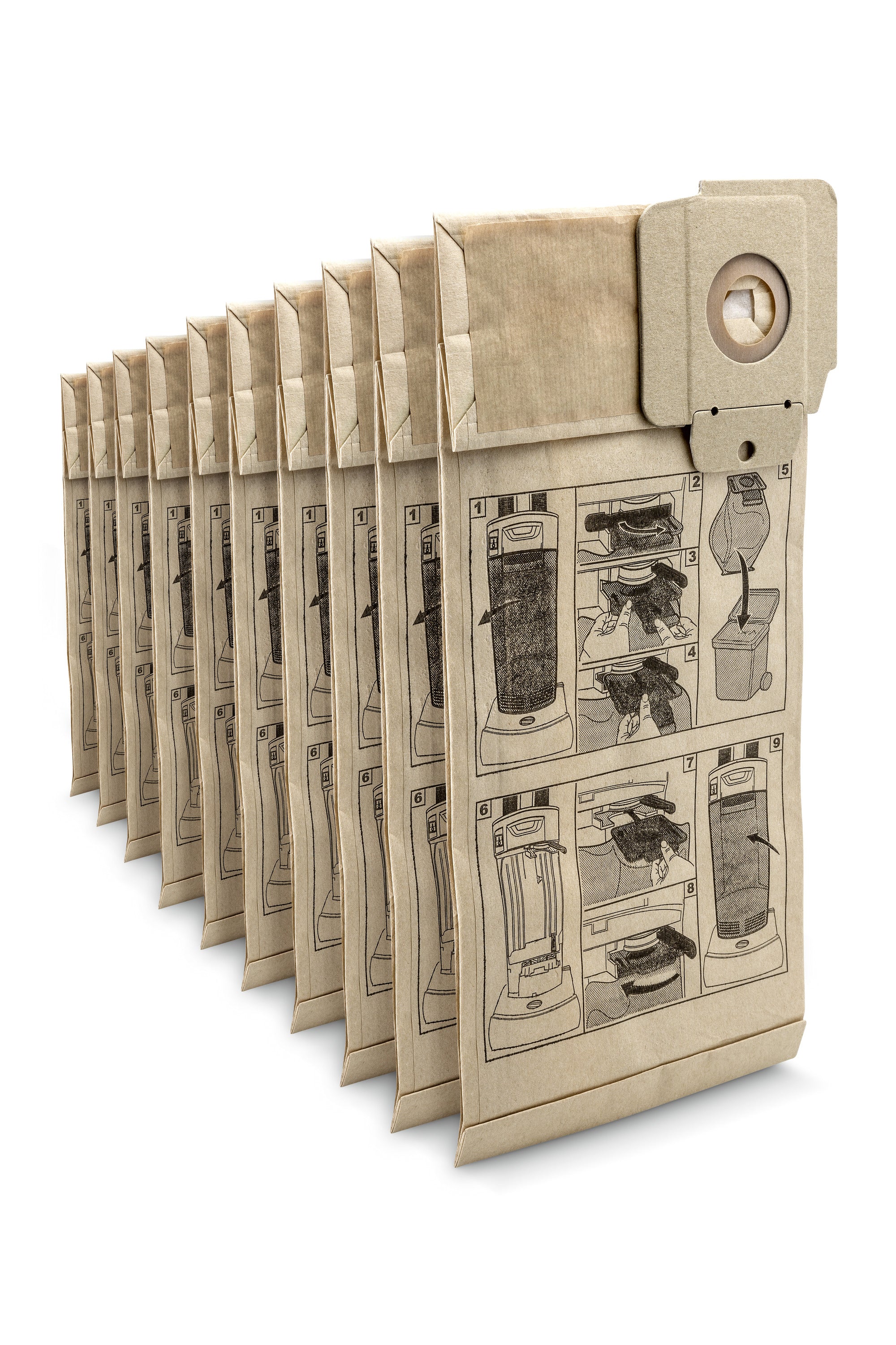 Kärcher Papierfiltertüten 2-lagig 10 St. CV 30/1