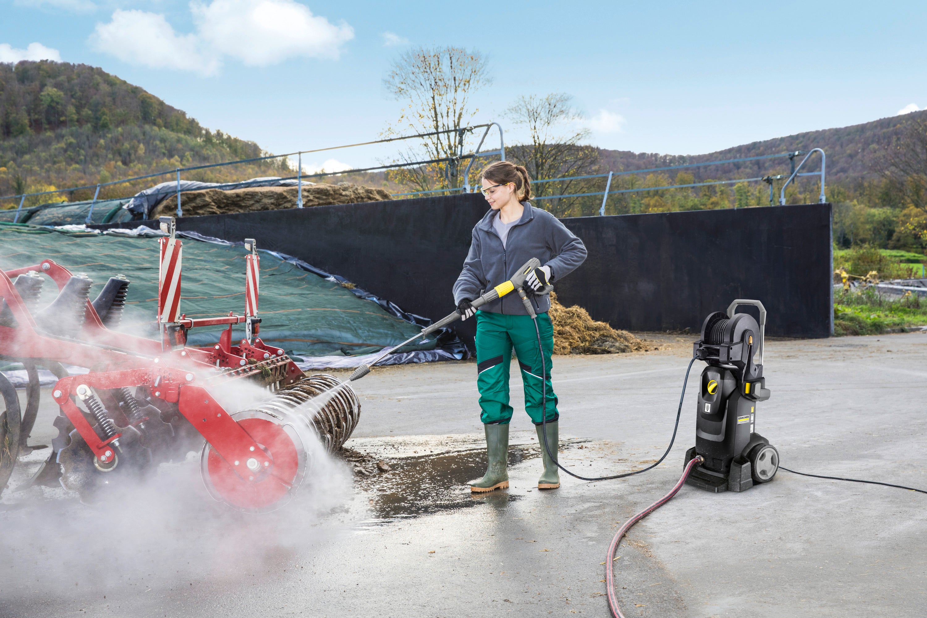Kärcher Hochdruckreiniger HD 8/18-4 MXA eB Foam Plus Go!Further