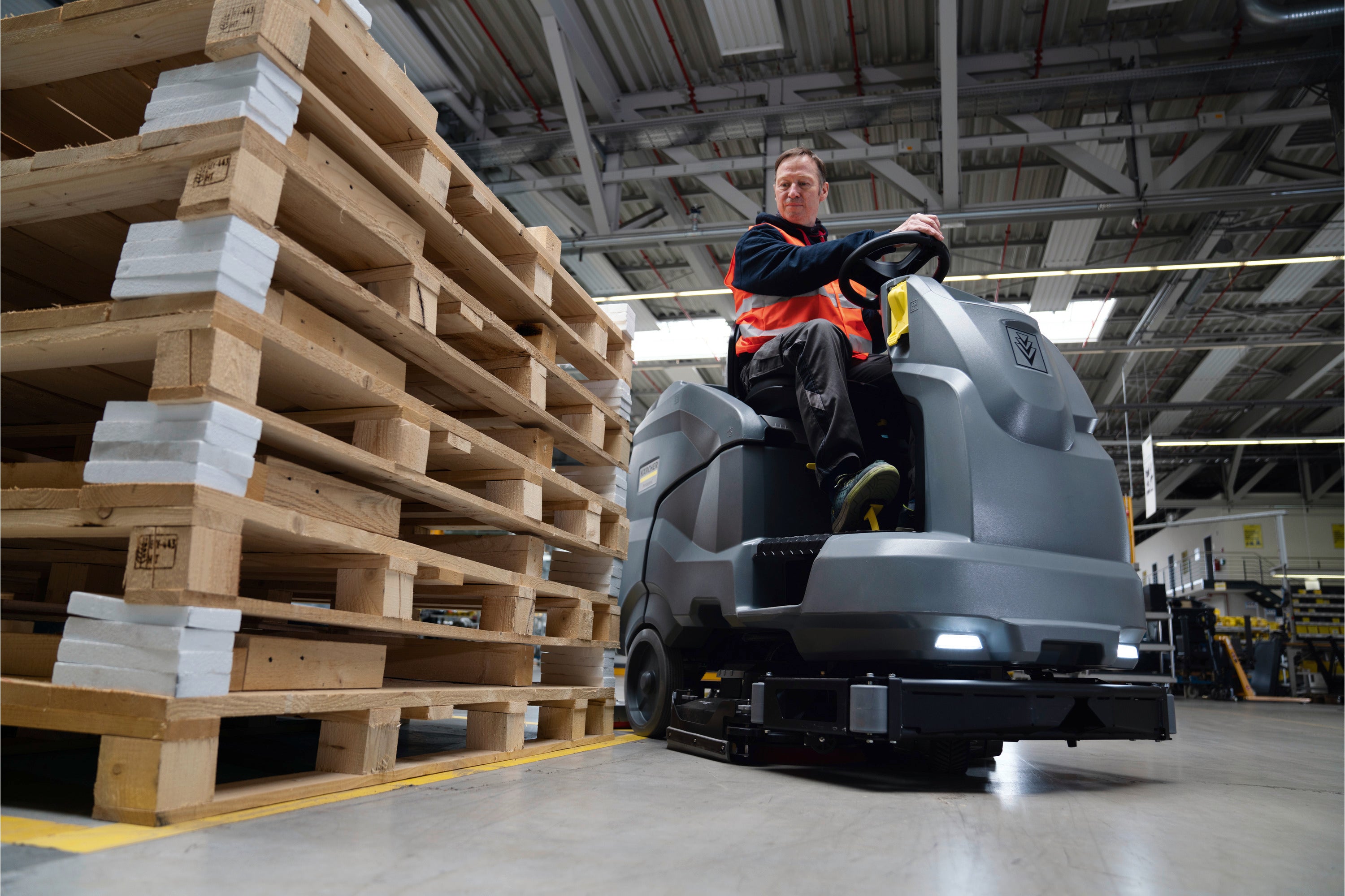 Kärcher Aufsitz-Scheuersaugmaschine B 220RBpPackDOSE+240AhLi+Rins+beacon+D90