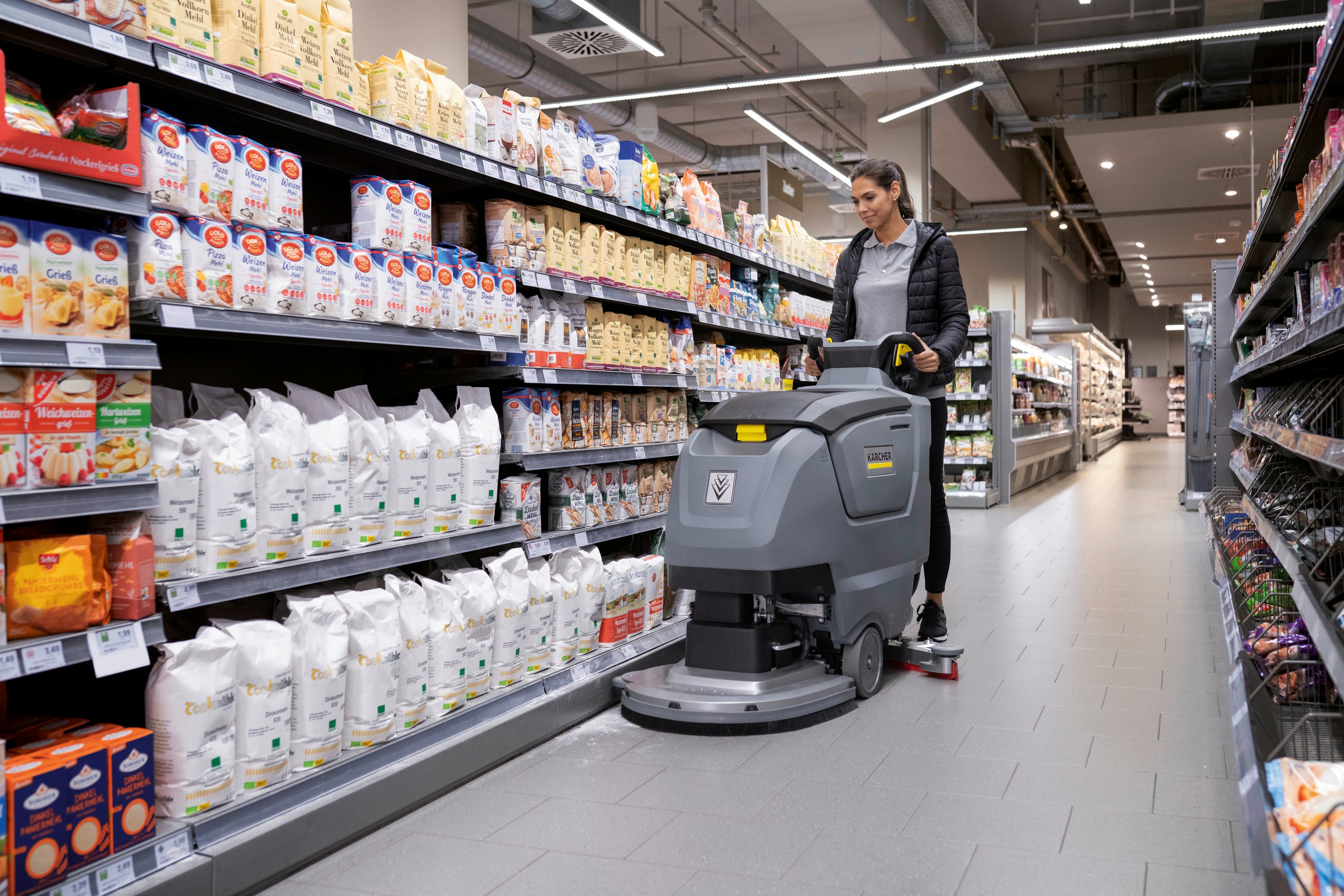 Kärcher Scheuersaugmaschine B 50 W Bp Pack 115Ah+D51