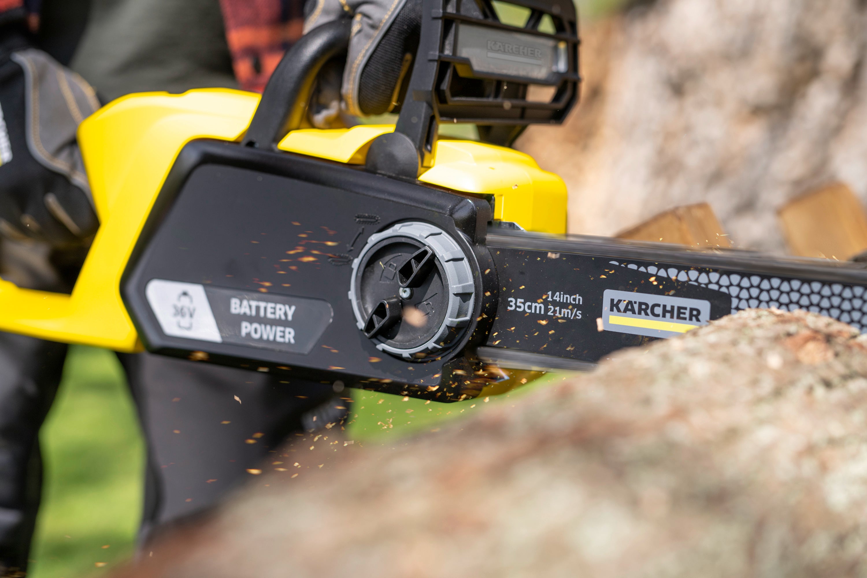 Kärcher Akku-Kettensäge CNS 36-35 Battery
