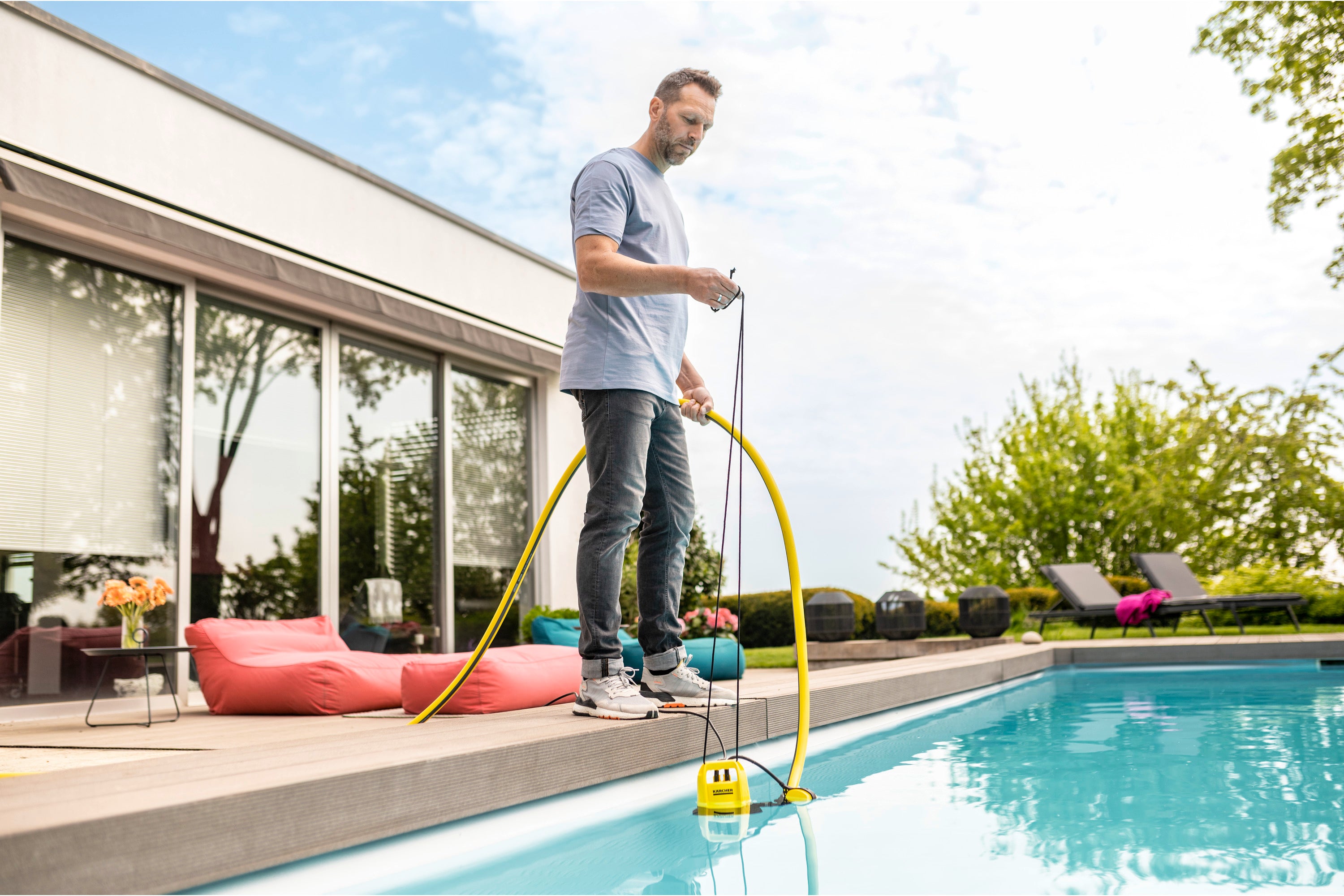 Kärcher Schmutzwasser-Tauchpumpe SP 9.000 Flat *EU