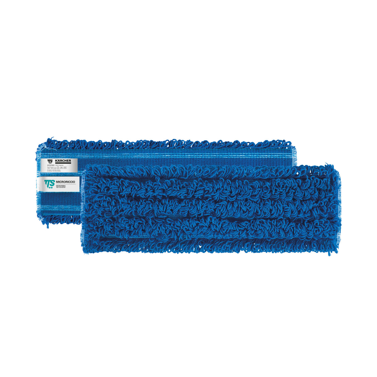 Kärcher Mikrofaserklettmopp Schlingen blau 40cm