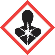 Gefahrensymbol GHS08 — Gesundheitsgefahr Gefahrensymbol GHS08 — Gesundheitsgefahr