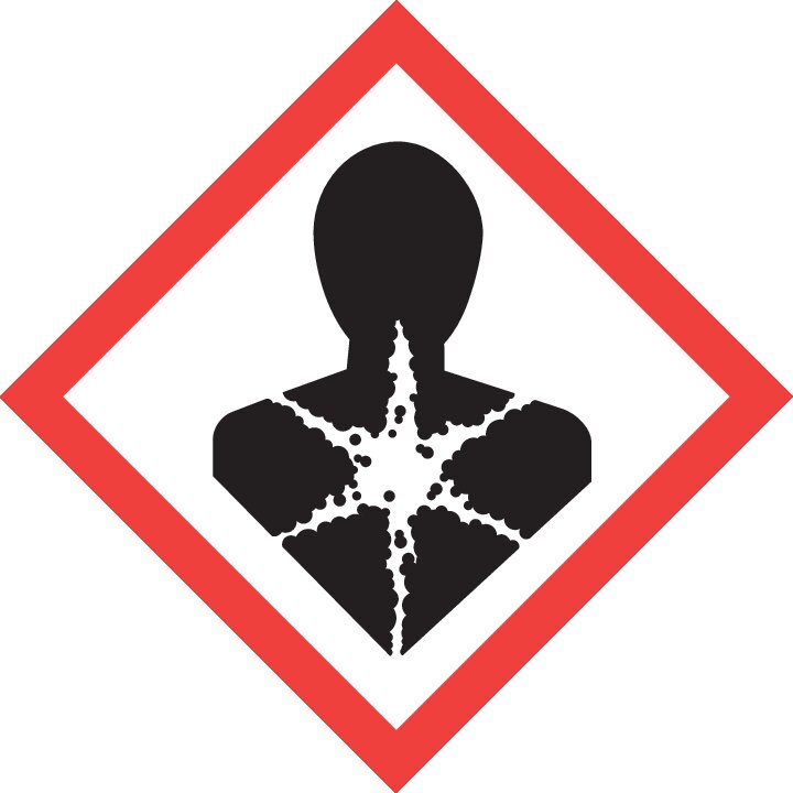Gefahrensymbol GHS08 – Gesundheitsgefahr