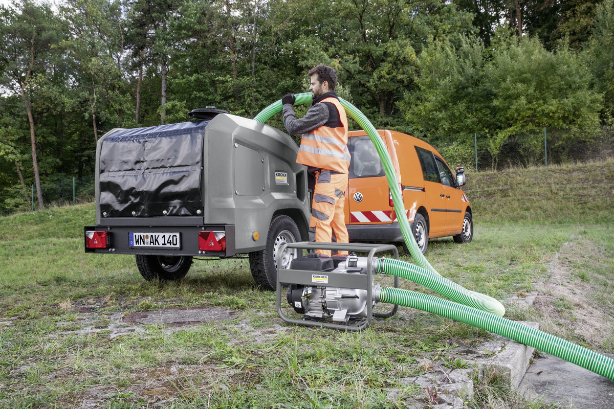 Kärcher HD Trailer im kommunalen Einsatz