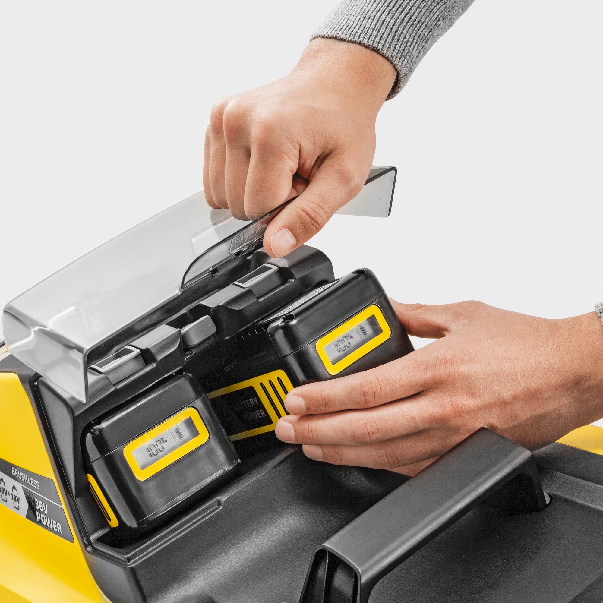 Kärcher Akku-Rasenmäher LMO 4-18 Dual Battery Set *EU