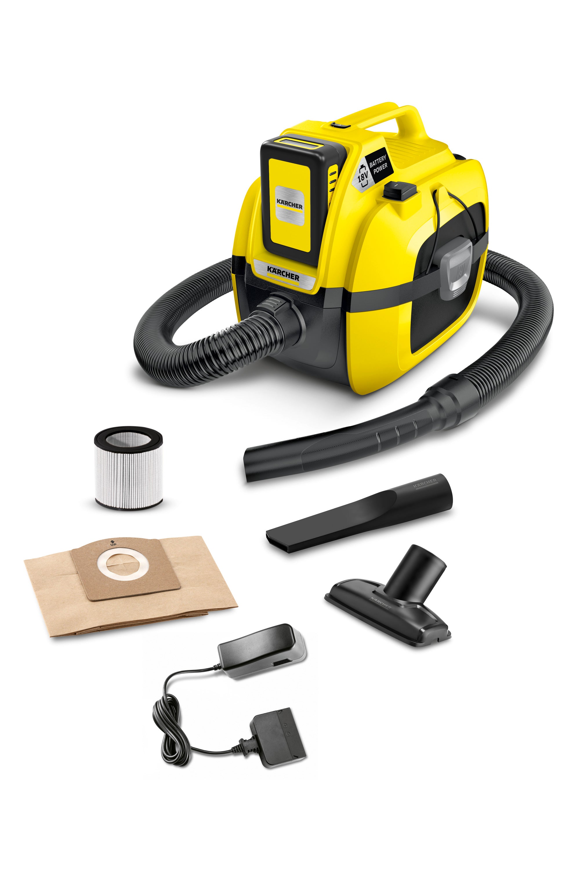 Kärcher Mehrzwecksauger WD 1 Compact Battery Set