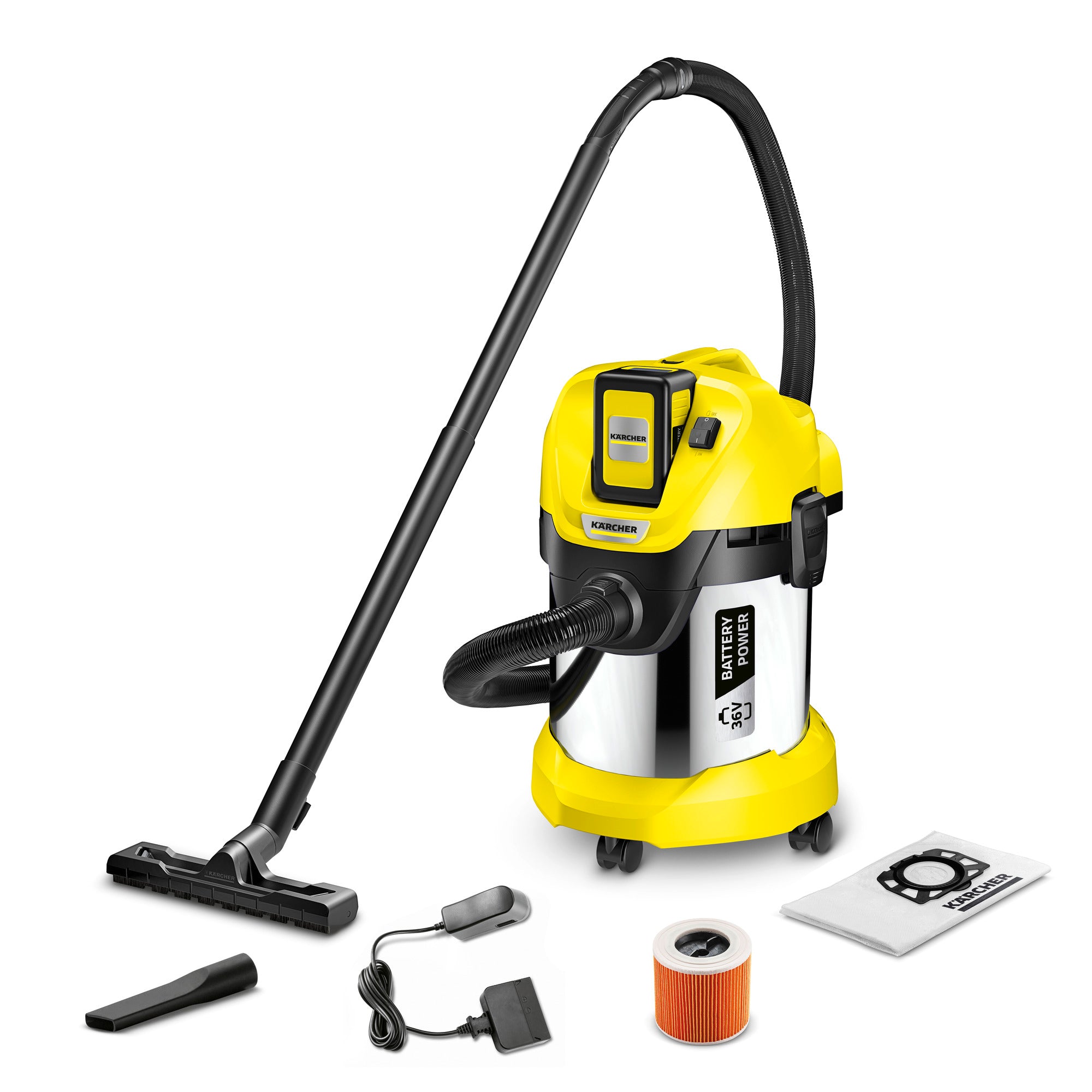 Kärcher Mehrzwecksauger WD 3 Battery Premium Set
