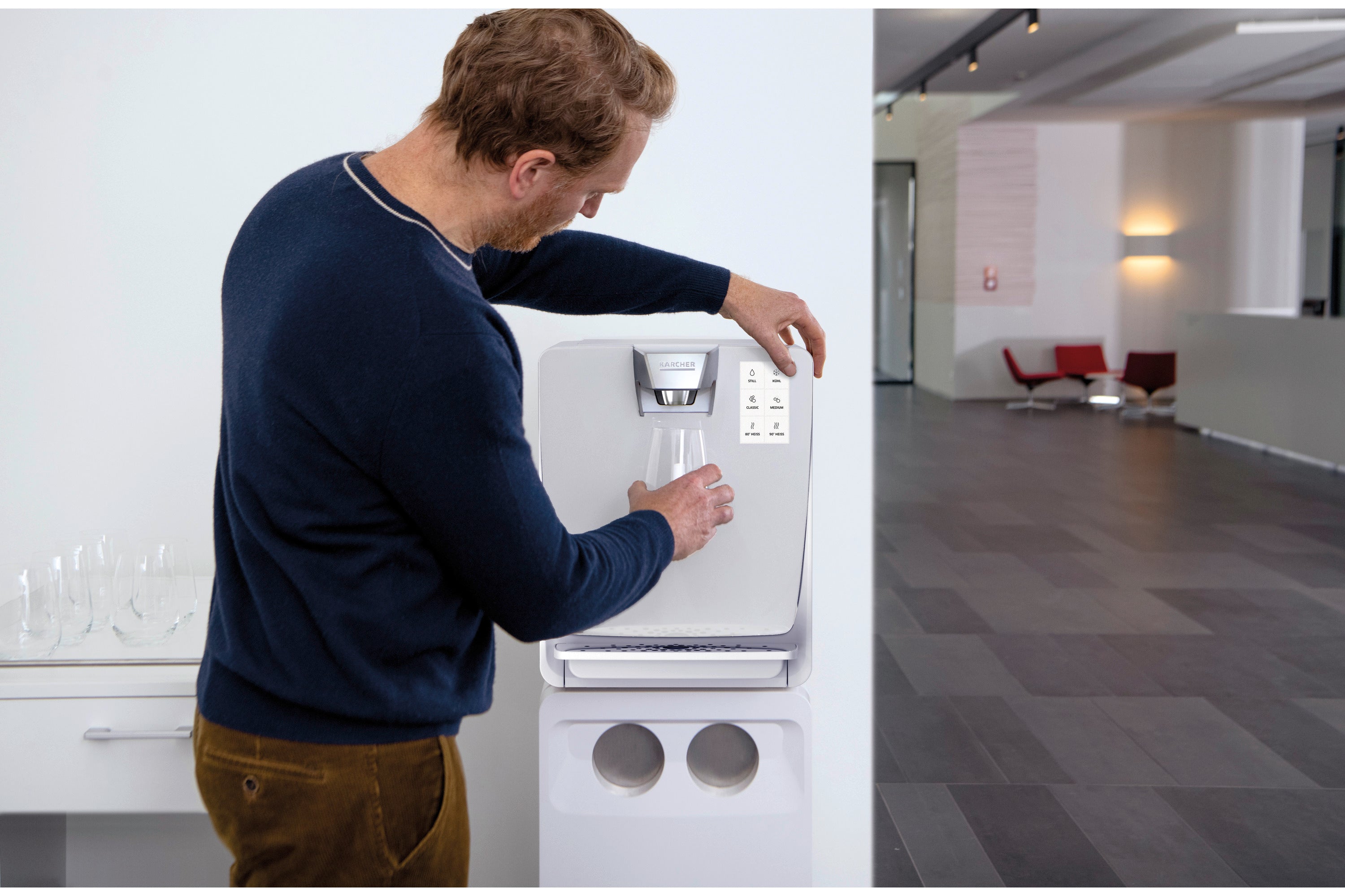Kärcher Wasserspender WPD 70 Thermo!Secure Sparkle Hot