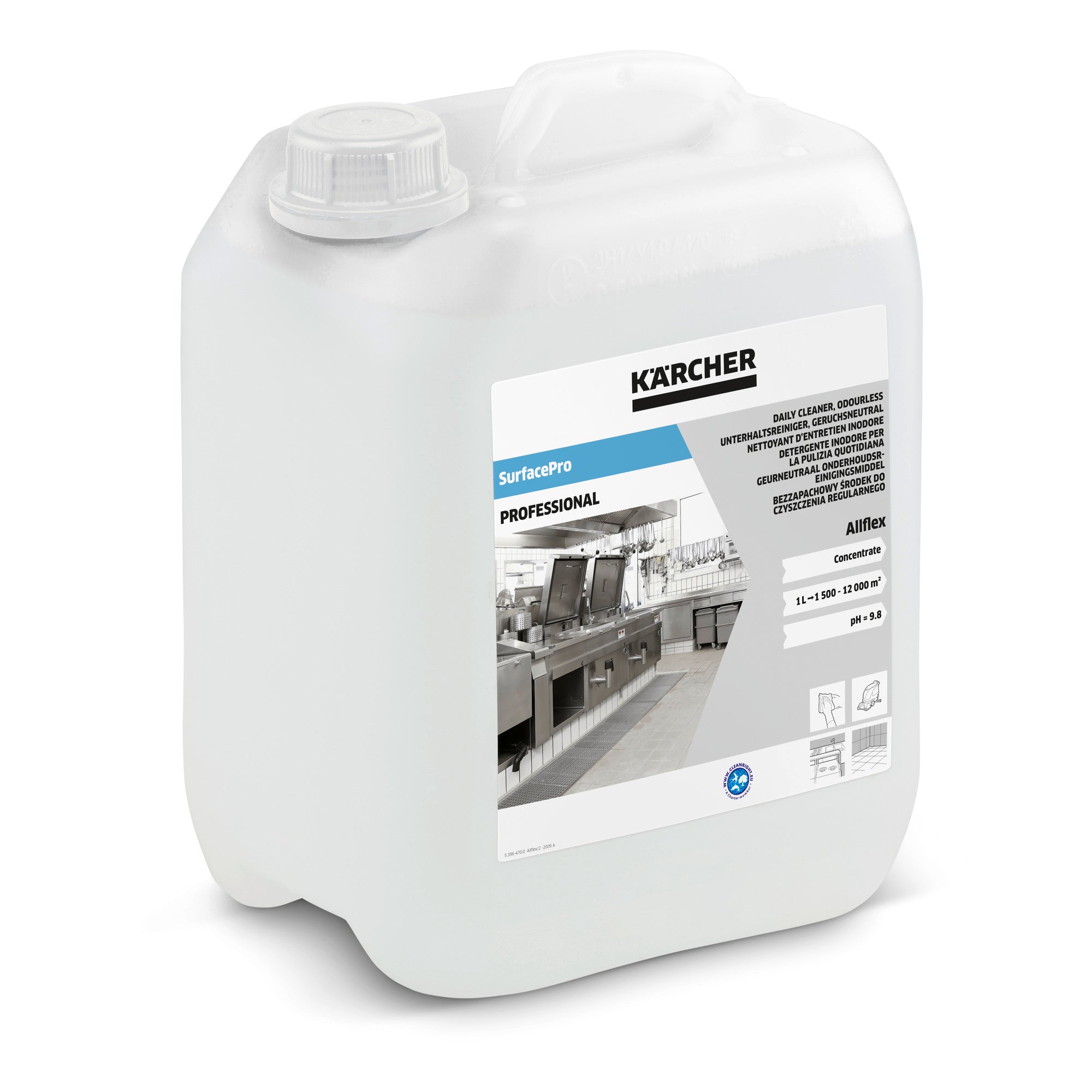 Kärcher SurfacePro Unterhaltsreiniger, Allflex 10 l