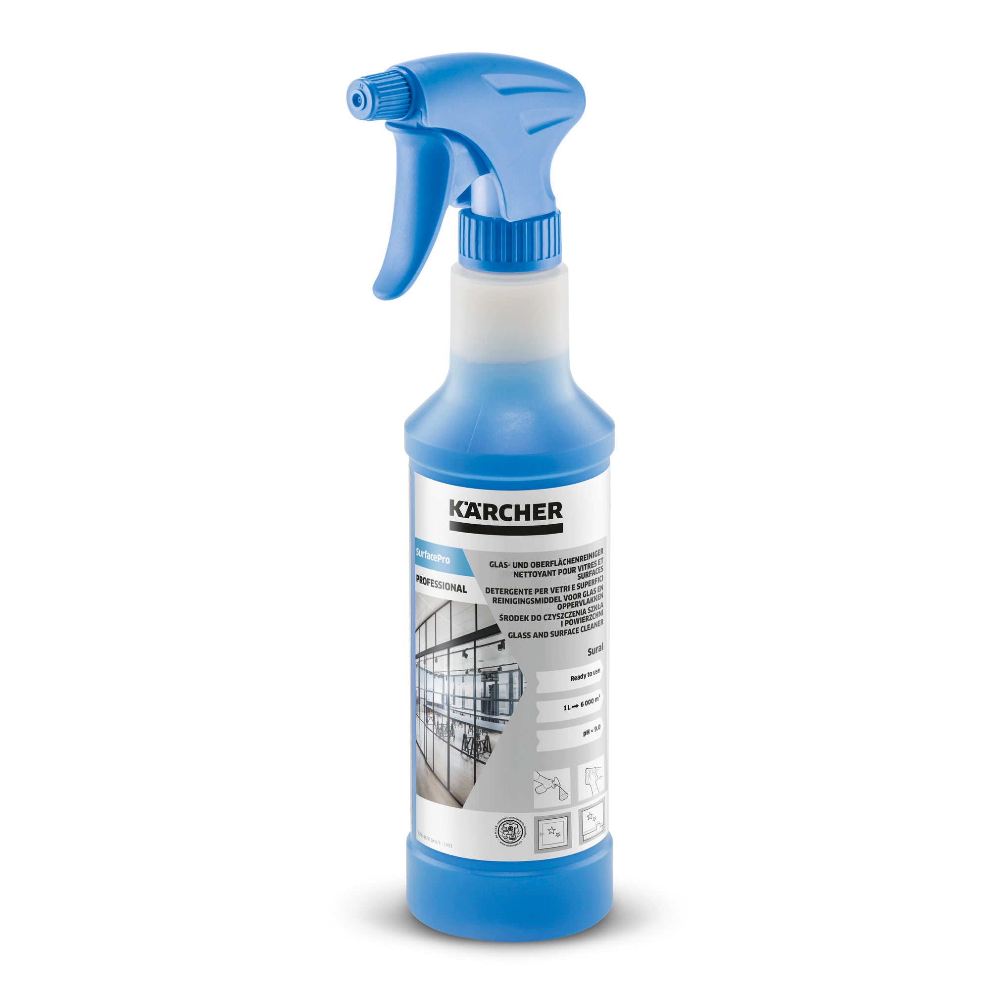 Kärcher SurfacePro Glas- und Oberflächenreiniger Sural 0,5 l