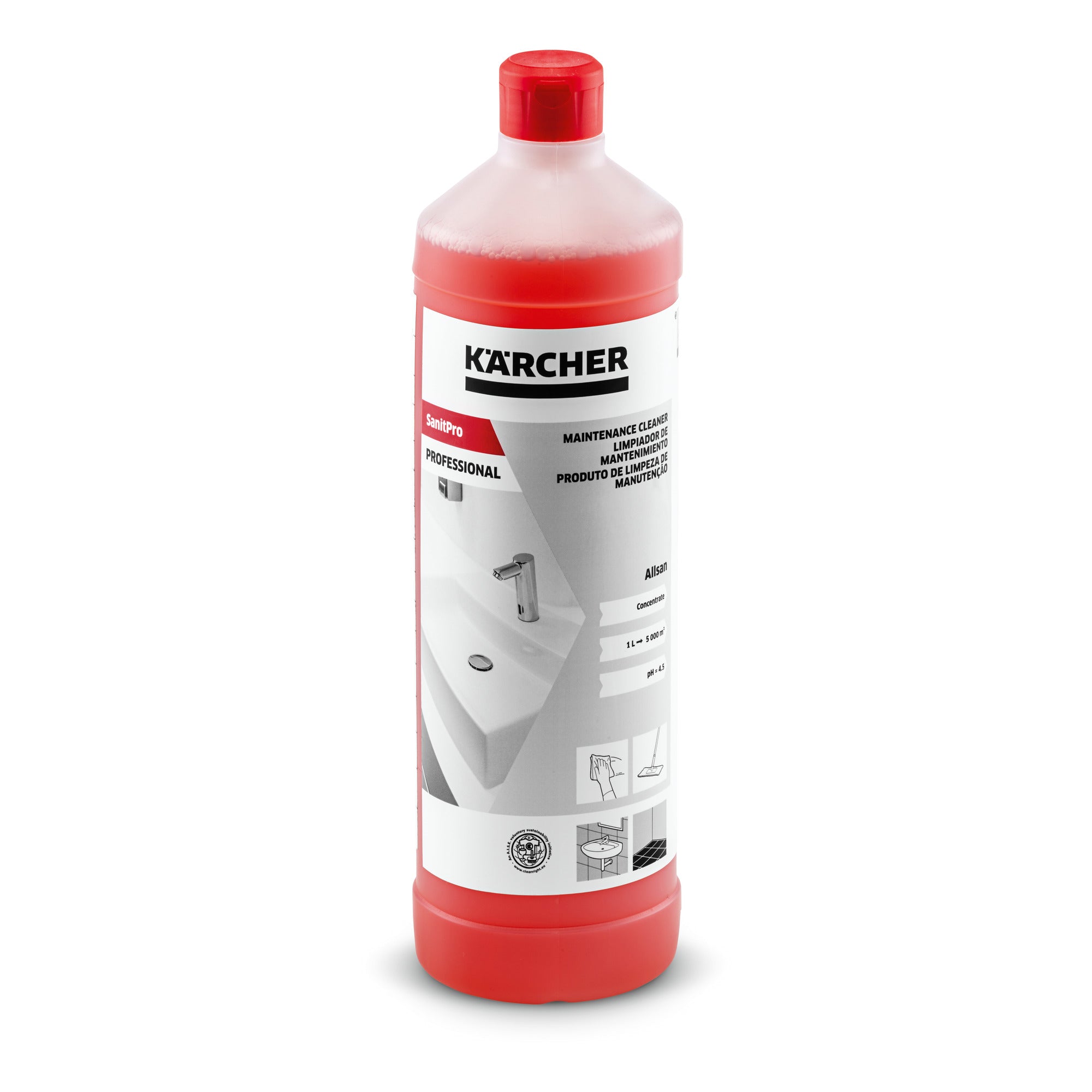Kärcher SanitPro Unterhaltsreiniger Allsan  1 l