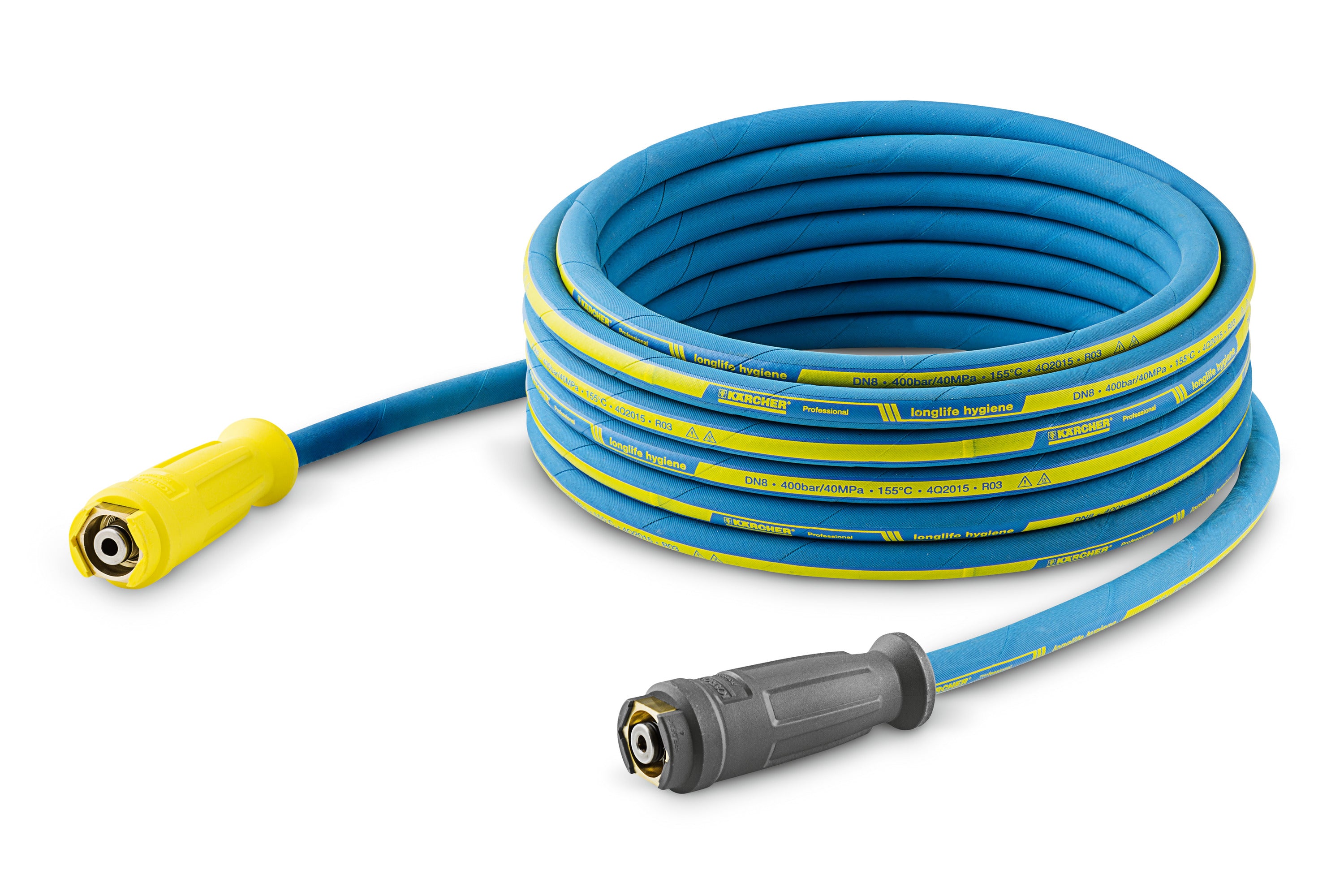 Kärcher Hochdruckschlauch Lebensmittel Longlife 400, 2 x EASY!Lock, DN 8, 10 m, ANTI!Twist