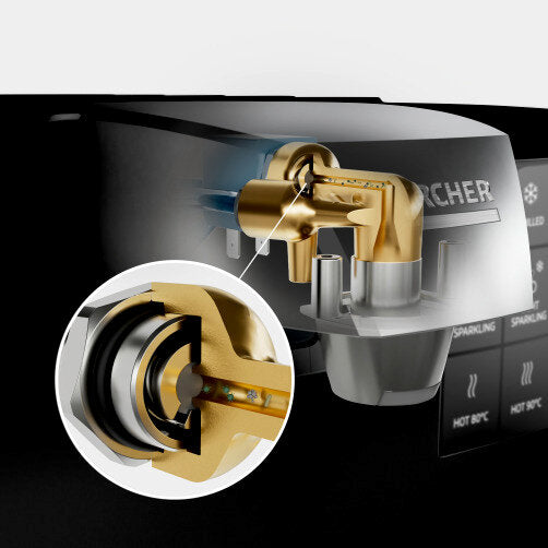 Kärcher Wasserspender WPD 45 Pure Sparkle Black