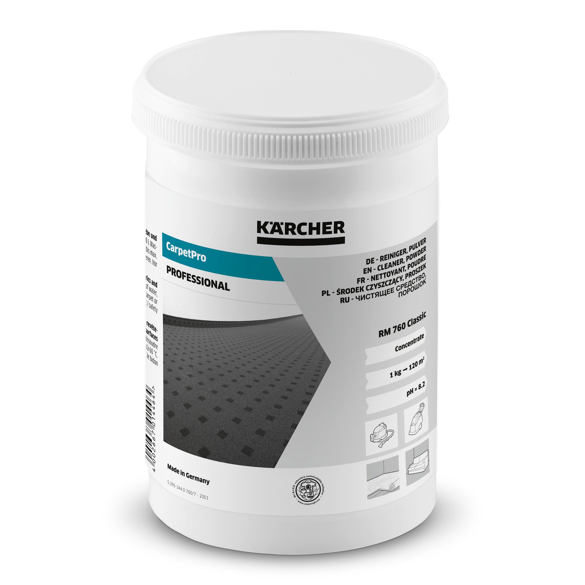 Kärcher CarpetPro Teppichreiniger Pulver Classic RM 760   0,8 kg