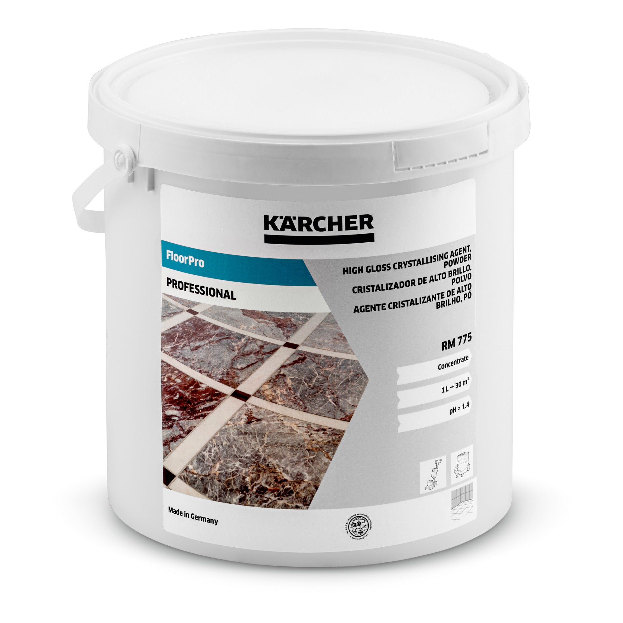 Kärcher Hochglanzkristallisator, Pulver RM 775  5 kg