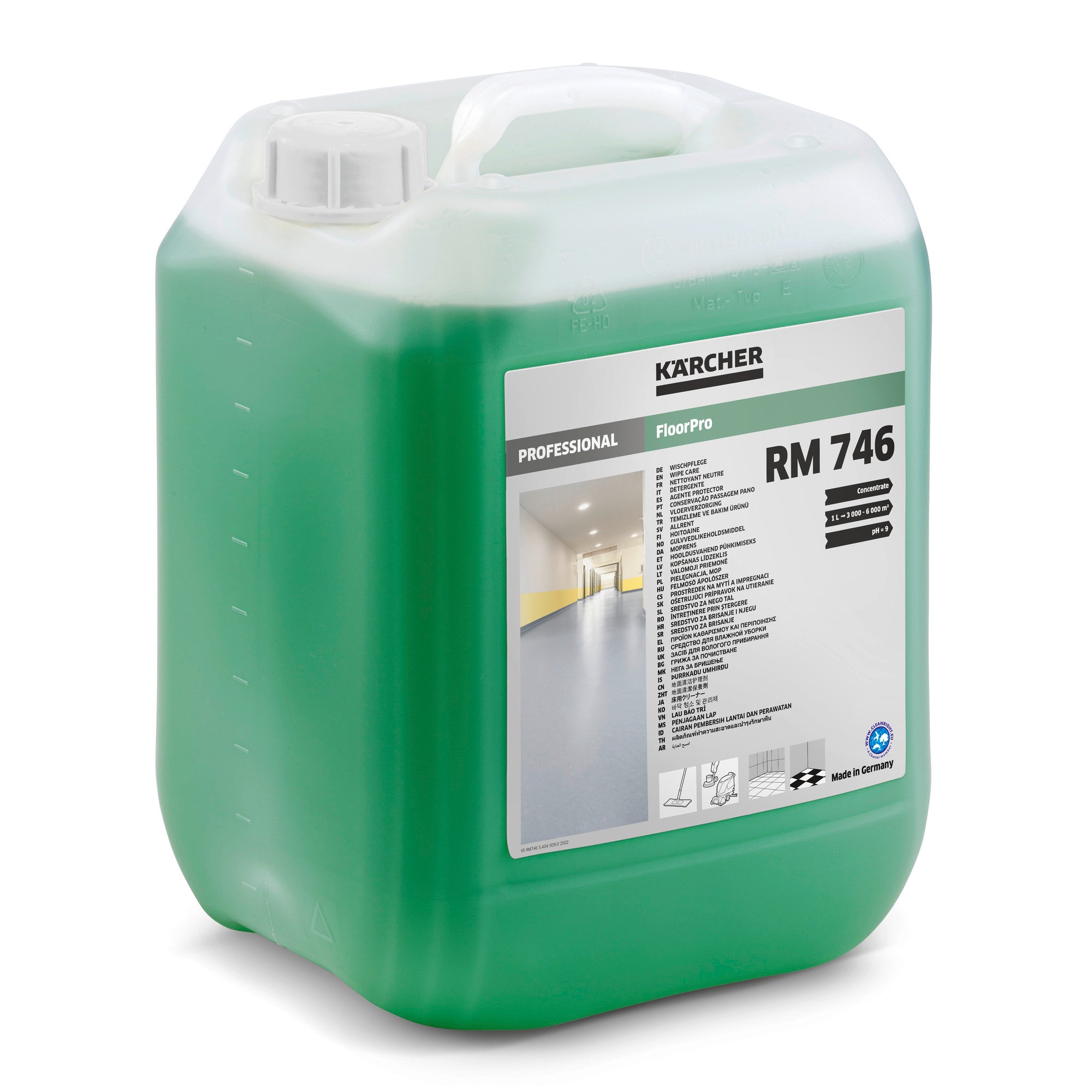 Kärcher Wischpflege RM 746  10 l