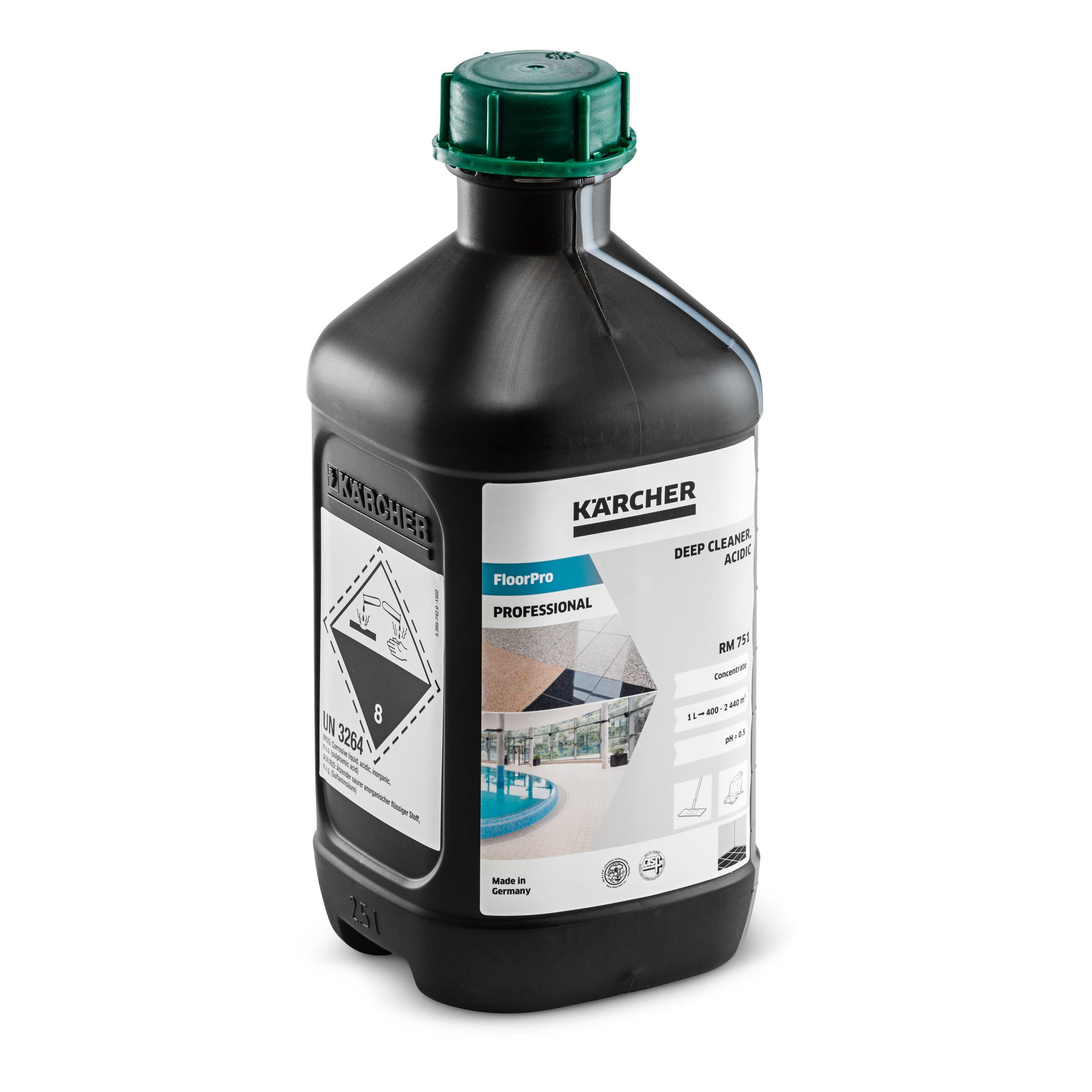 Kärcher Bodengrundreiniger, sauer RM 751  2,5 l