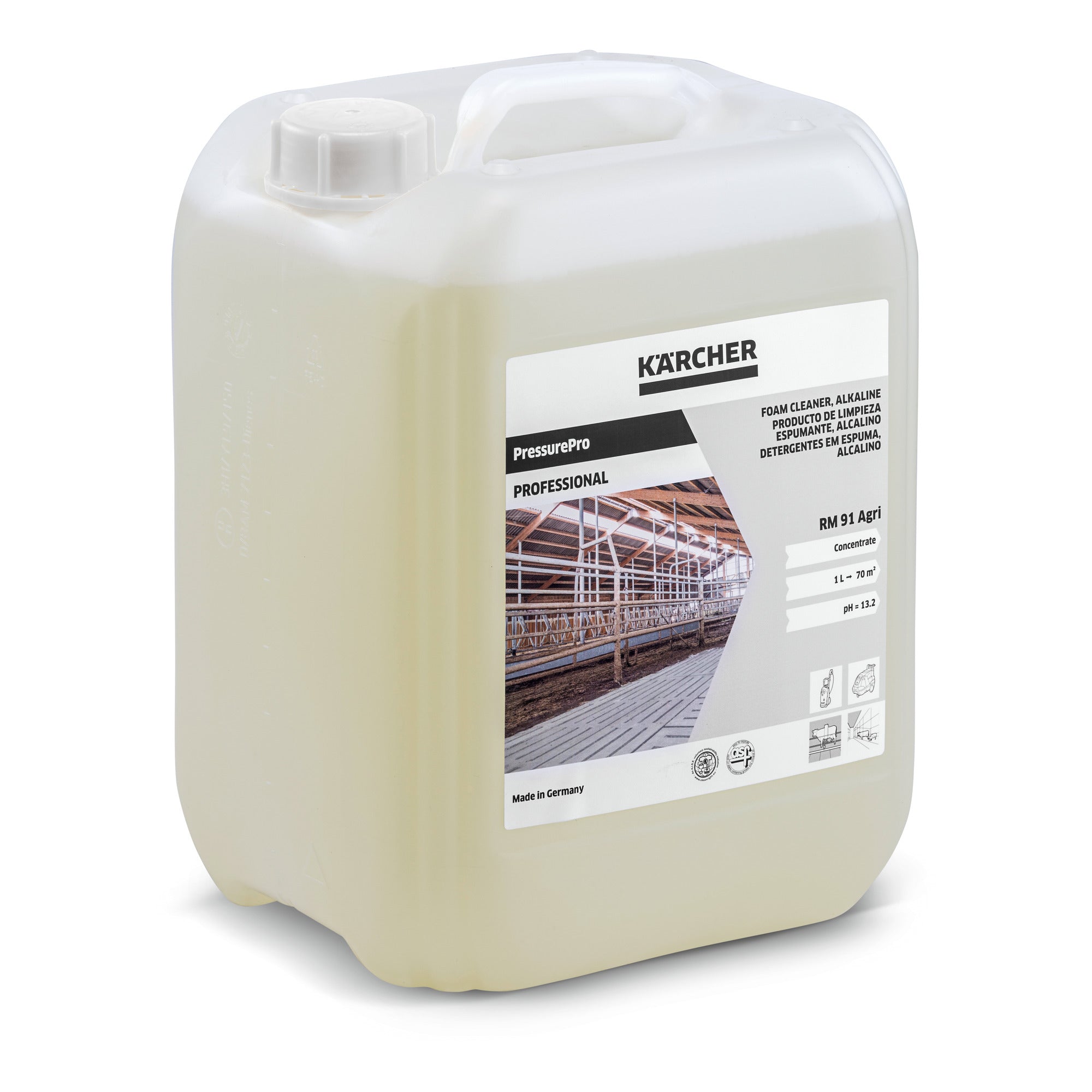 Kärcher Schaumreiniger, alkalisch RM 91 AGRI   10 l