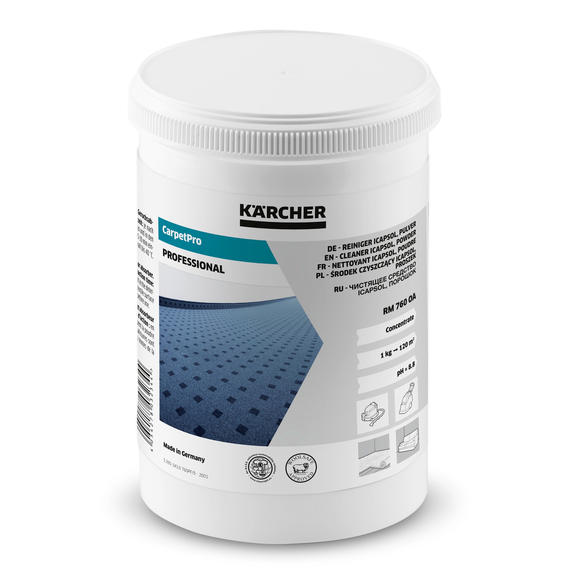 Kärcher CarpetPro Teppichreiniger RM 760 Pulver  0.8 kg