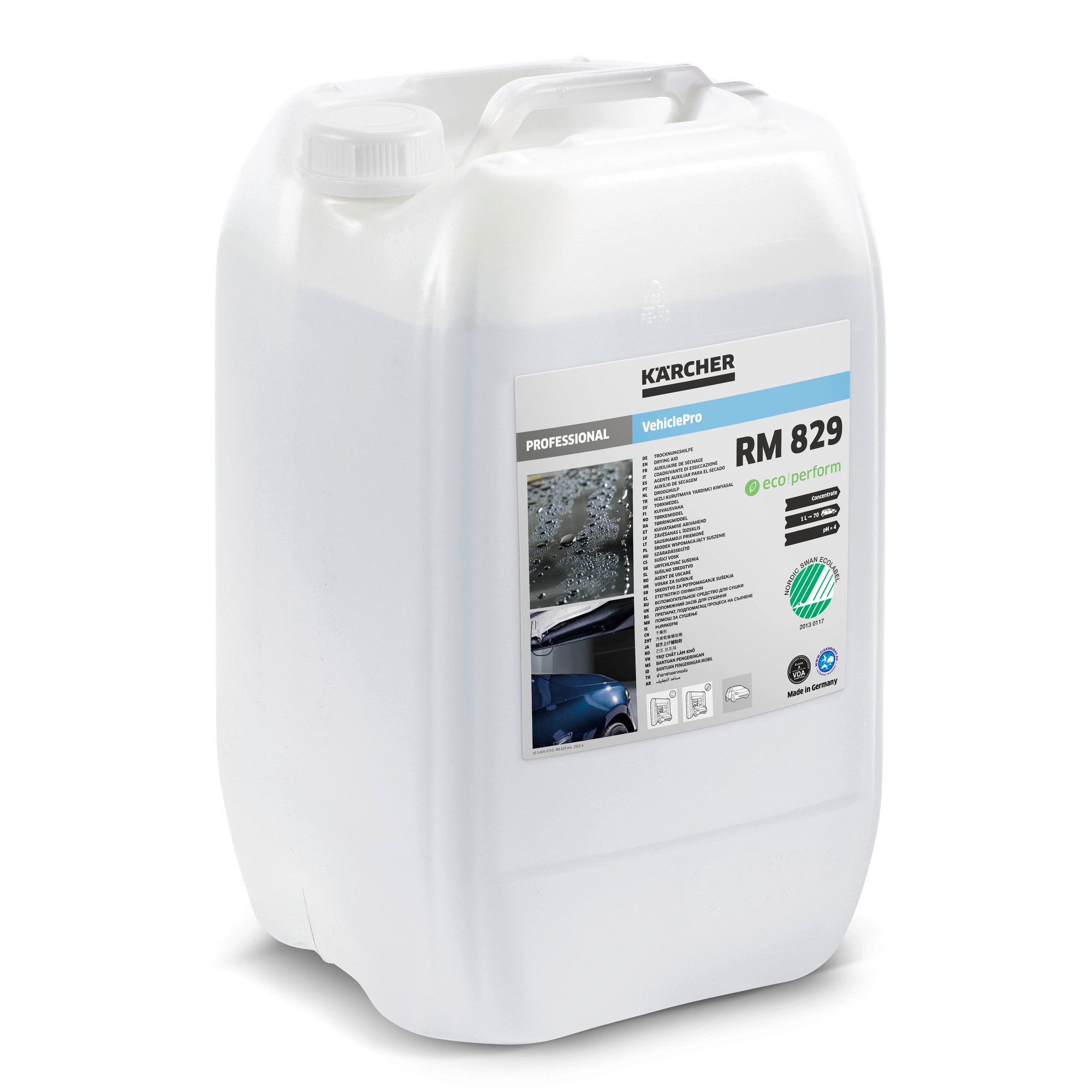 Kärcher VehiclePro Trocknungshilfe RM 829 eco!perform      20 l