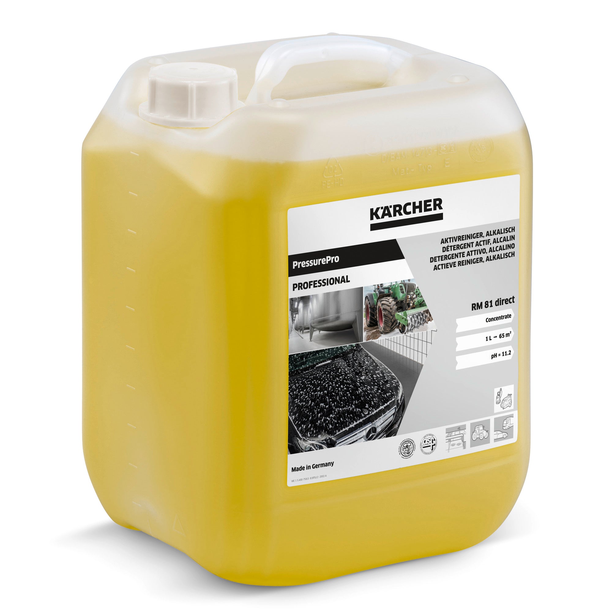 Kärcher RM 81 direct** 10l Aktivreiniger, alkali