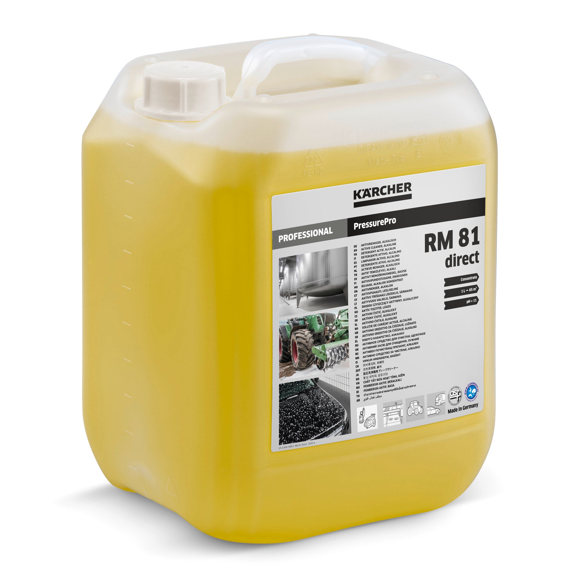 Kärcher RM 81 direct** 10l Aktivreiniger, alkali