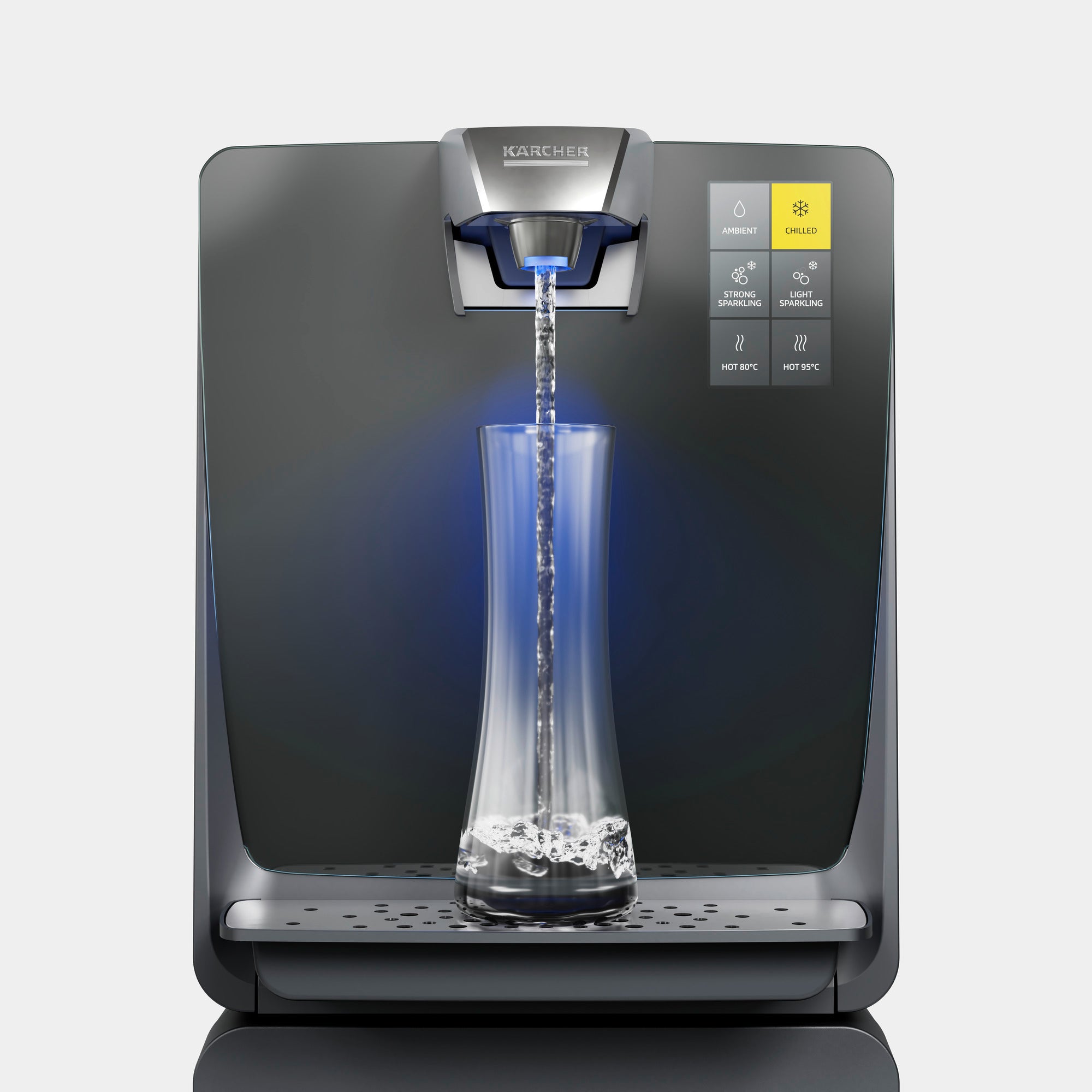 Kärcher Wasserspender WPD 45 Pure Sparkle Black