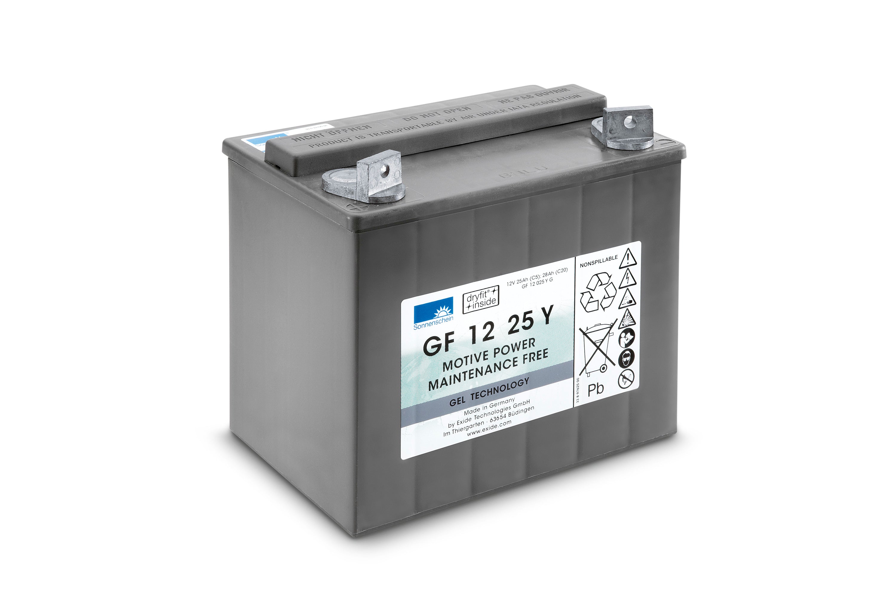 Kärcher Batterie 12 V / 25 Ah, wartungsfrei.
