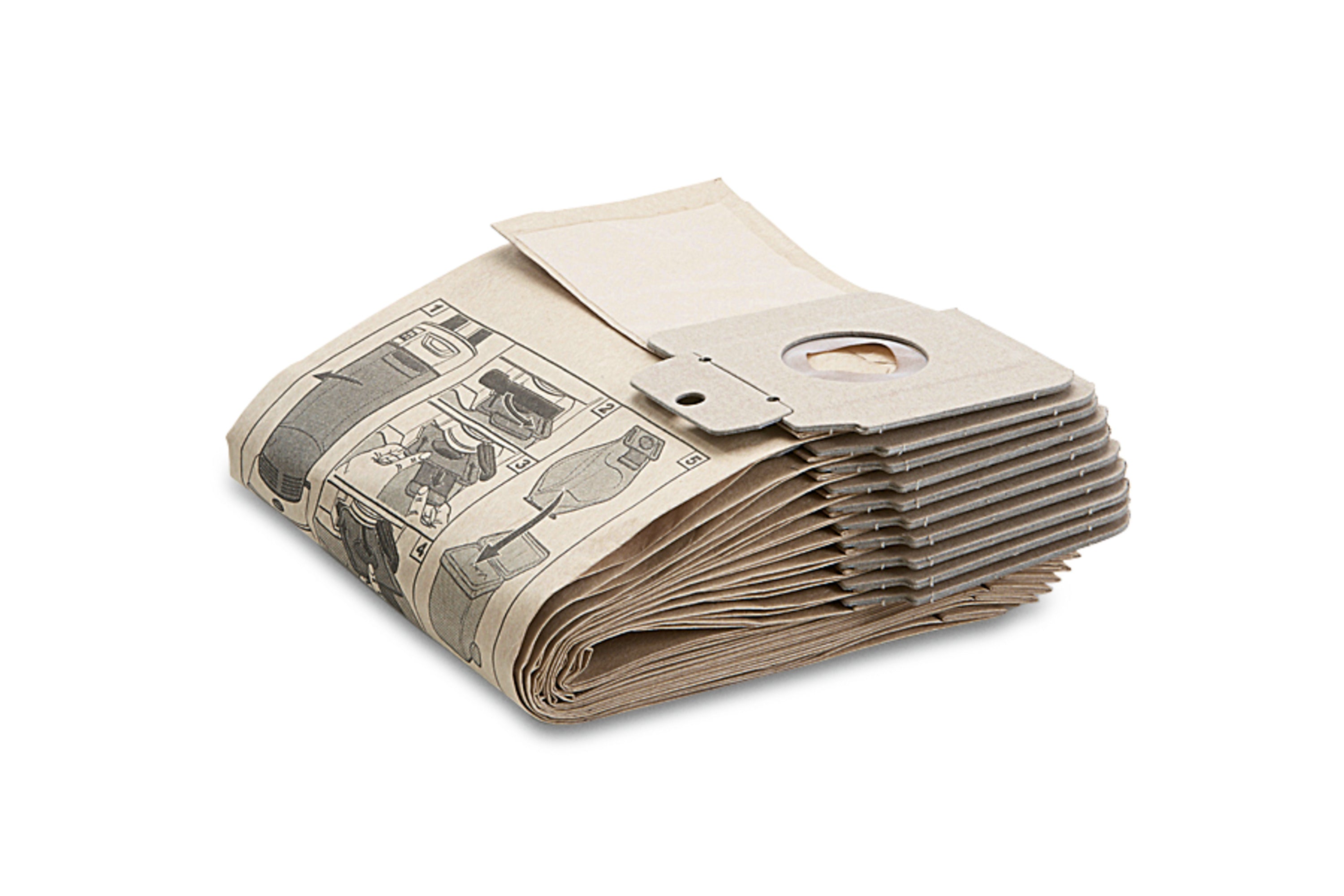 Kärcher Papierfiltertüten 2-lagig  300 St. CV 30/1 - CV 48/2
