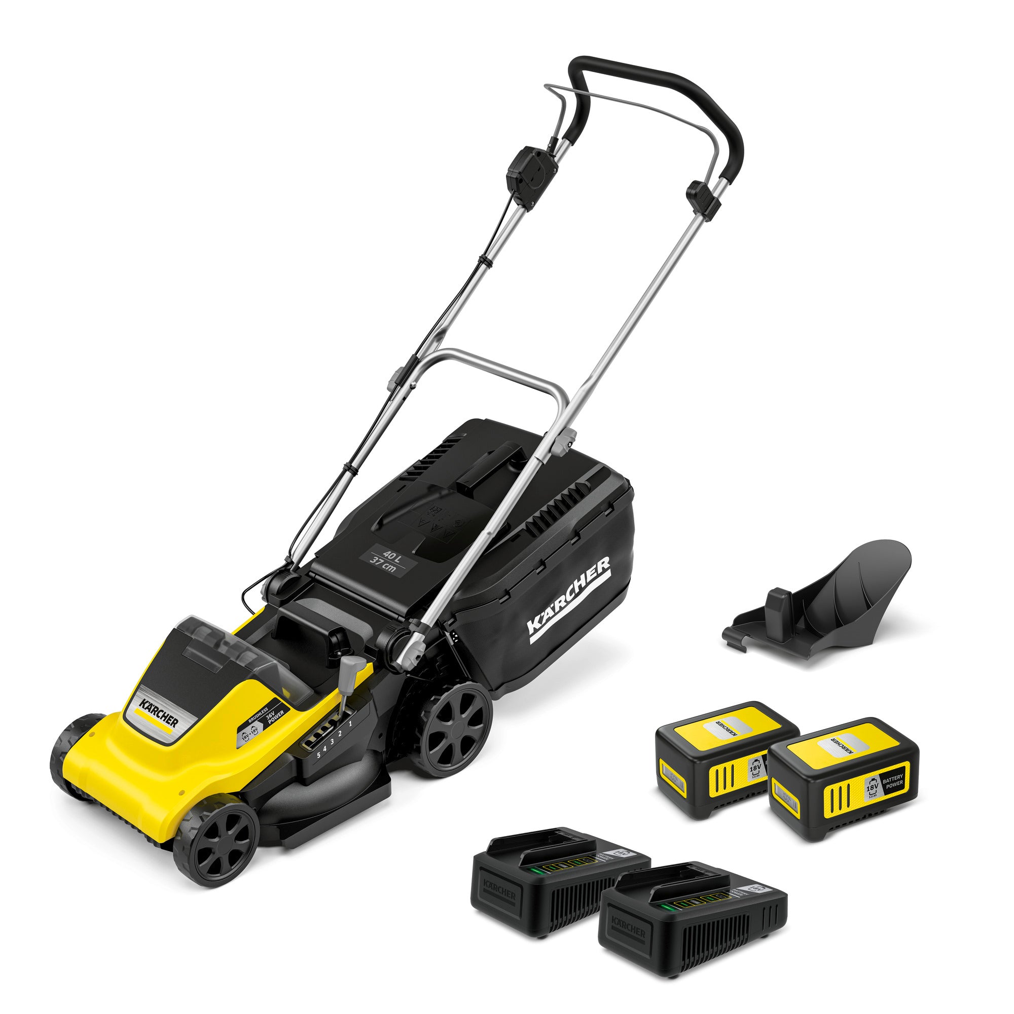 Kärcher Akku-Rasenmäher LMO 4-18 Dual Battery Set *EU
