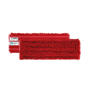 Kärcher Mikrofaserklettmopp Schlingen rot 40cm