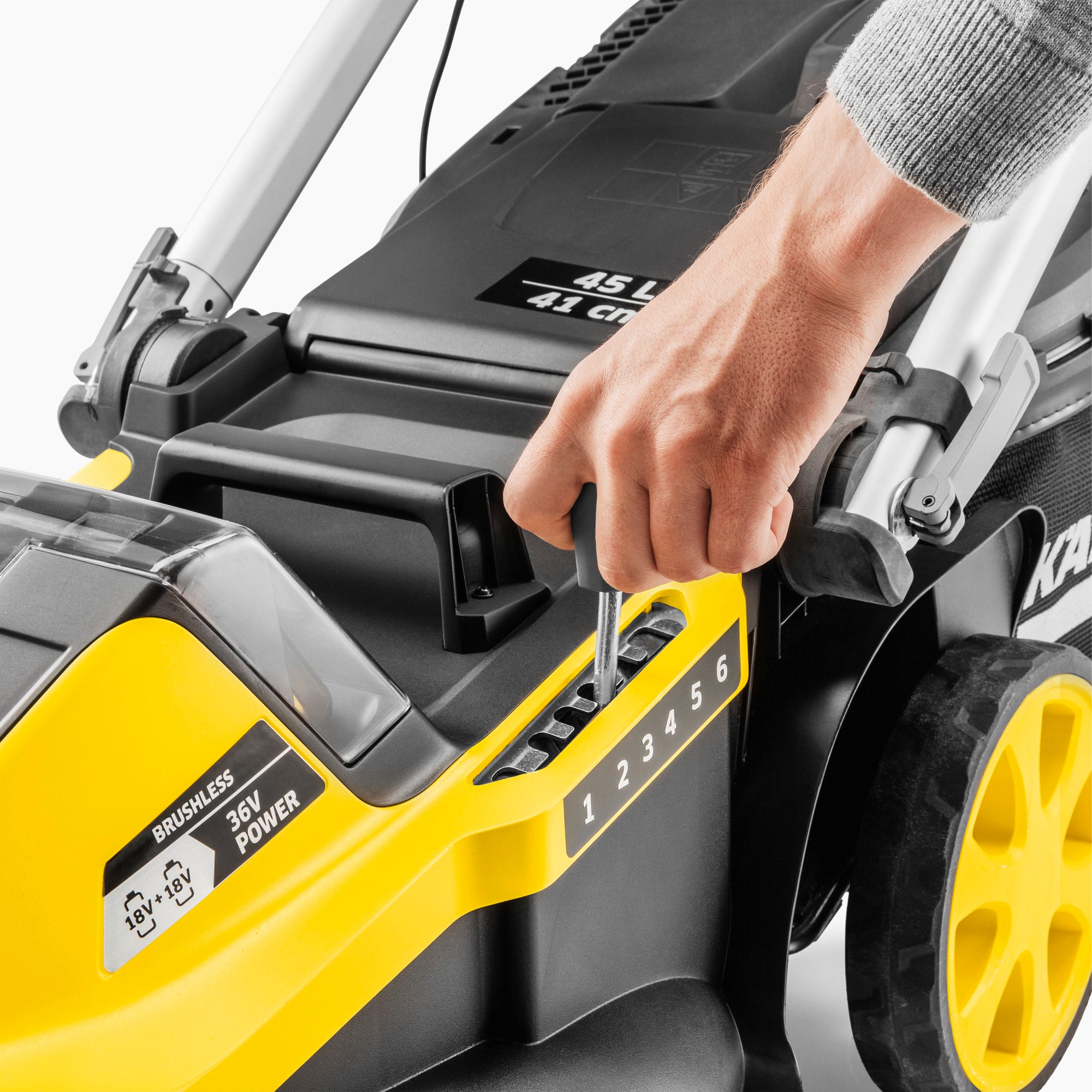 Kärcher Akku-Rasenmäher LMO 5-18 Dual Battery Set *EU